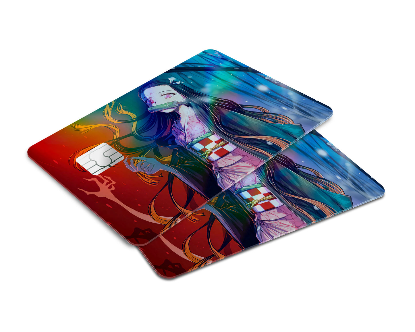 Demon Slayer Demon Nezuko Holographic Credit Card Skin