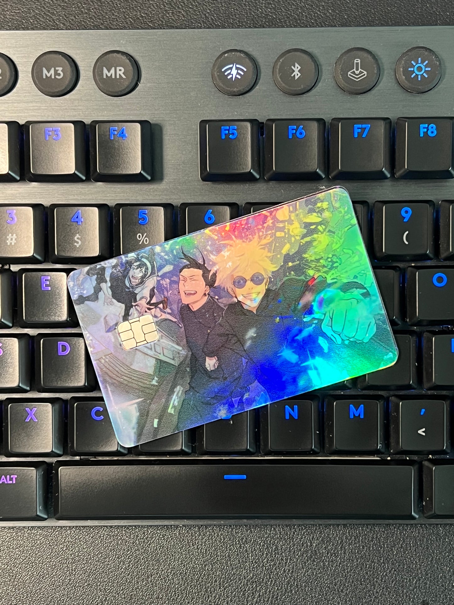 Jujutsu Kaisen Season 2 Cover Holographic Credit Card Skin