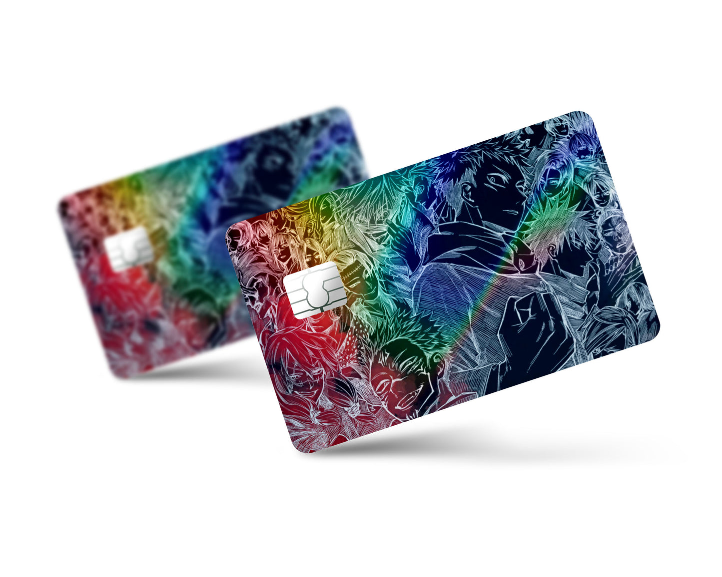 Jujutsu Kaisen Black Holographic Credit Card Skin