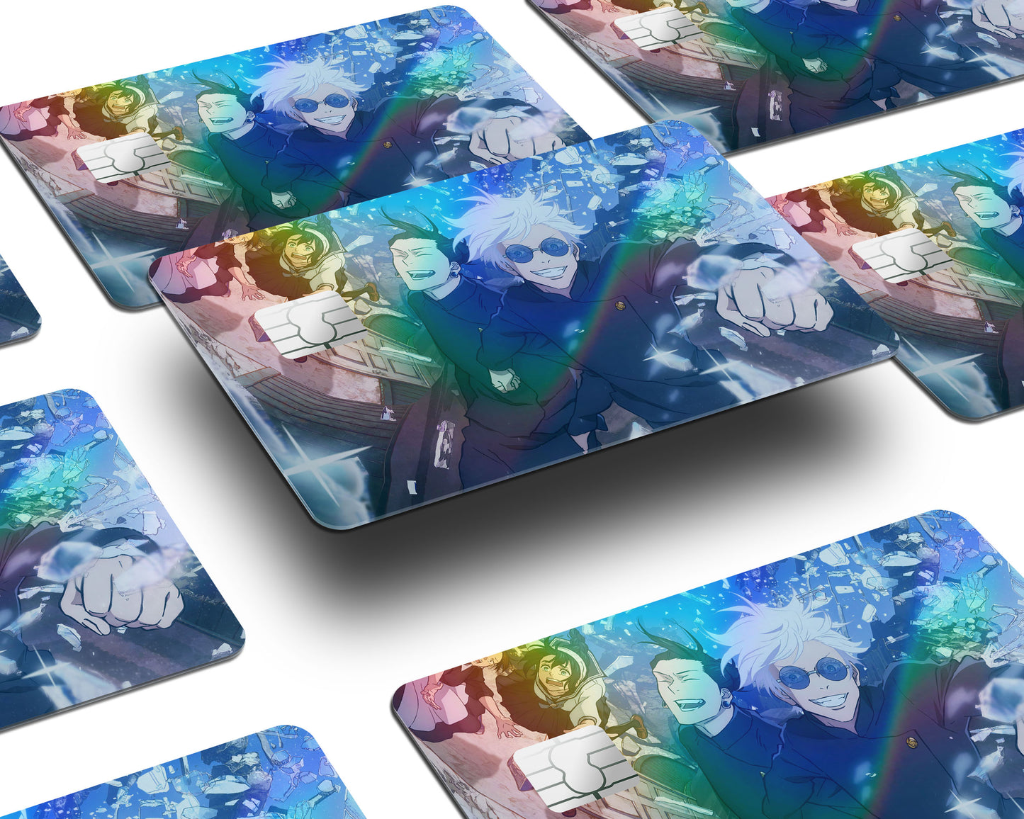 Jujutsu Kaisen Season 2 Cover Holographic Credit Card Skin