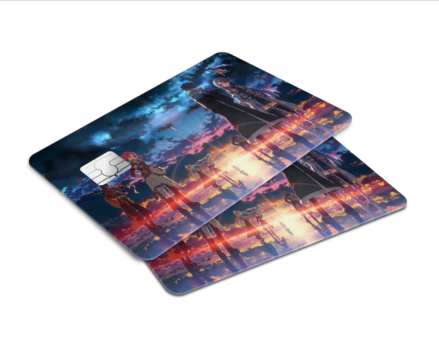Anime Town Creations Credit Card Sword Art Online Sunrise Window Skins - Anime Sword Art Online Skin