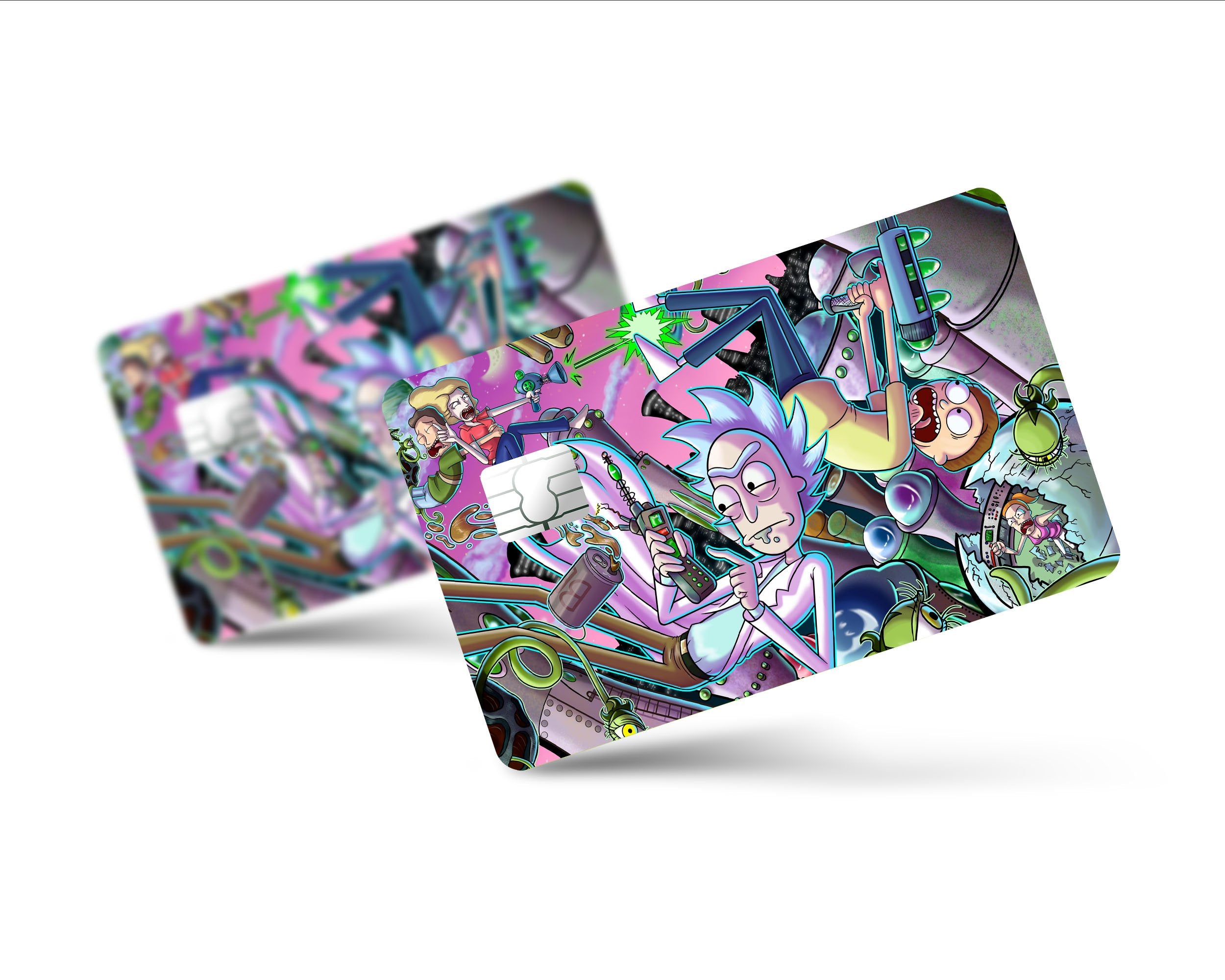 Rick and Morty - Credit Card Skin - Fam