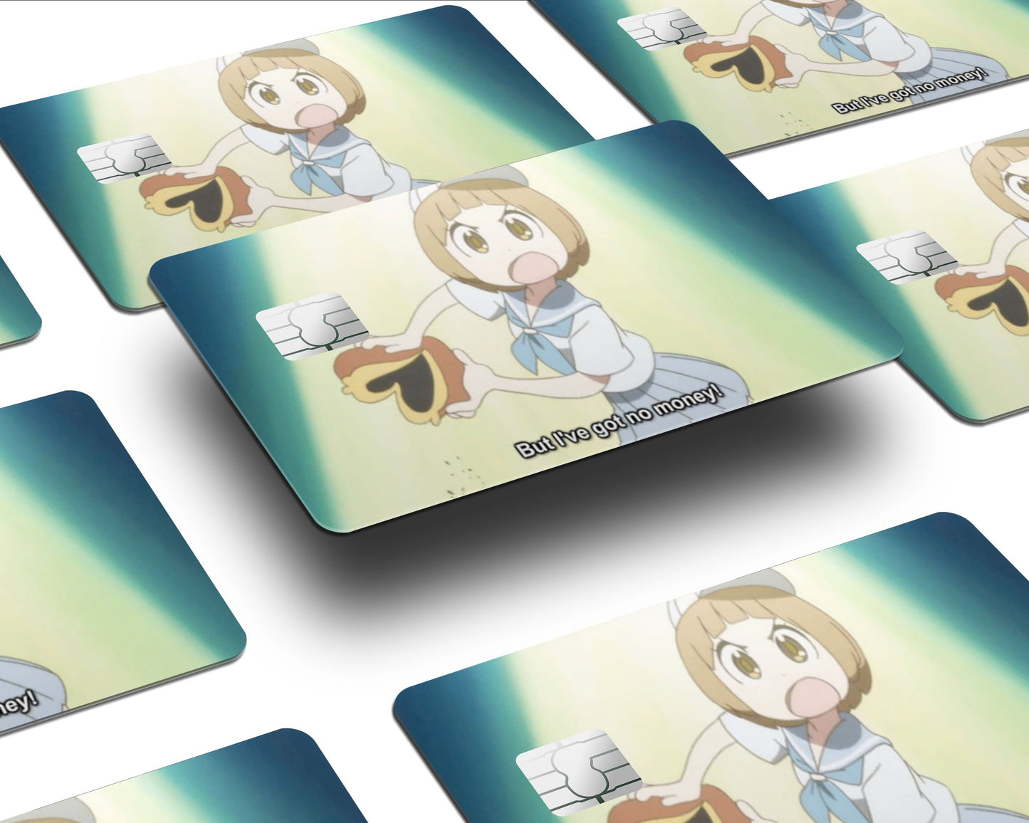 Anime Town Creations Credit Card But I Got no Money Half Skins - Anime Skin