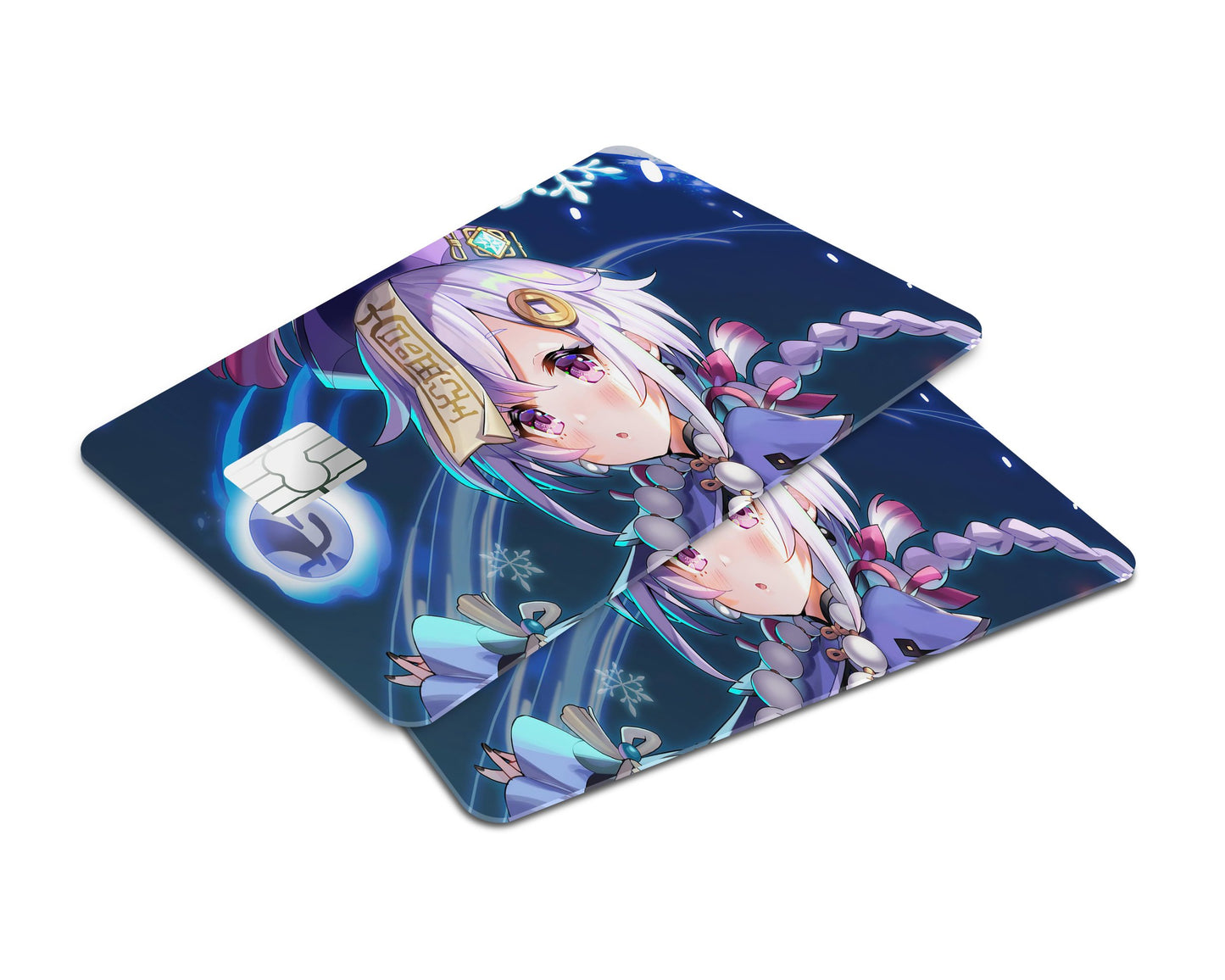 Anime Town Creations Credit Card Genshin Impact Qiqi Window Skins - Anime Genshin Impact Skin