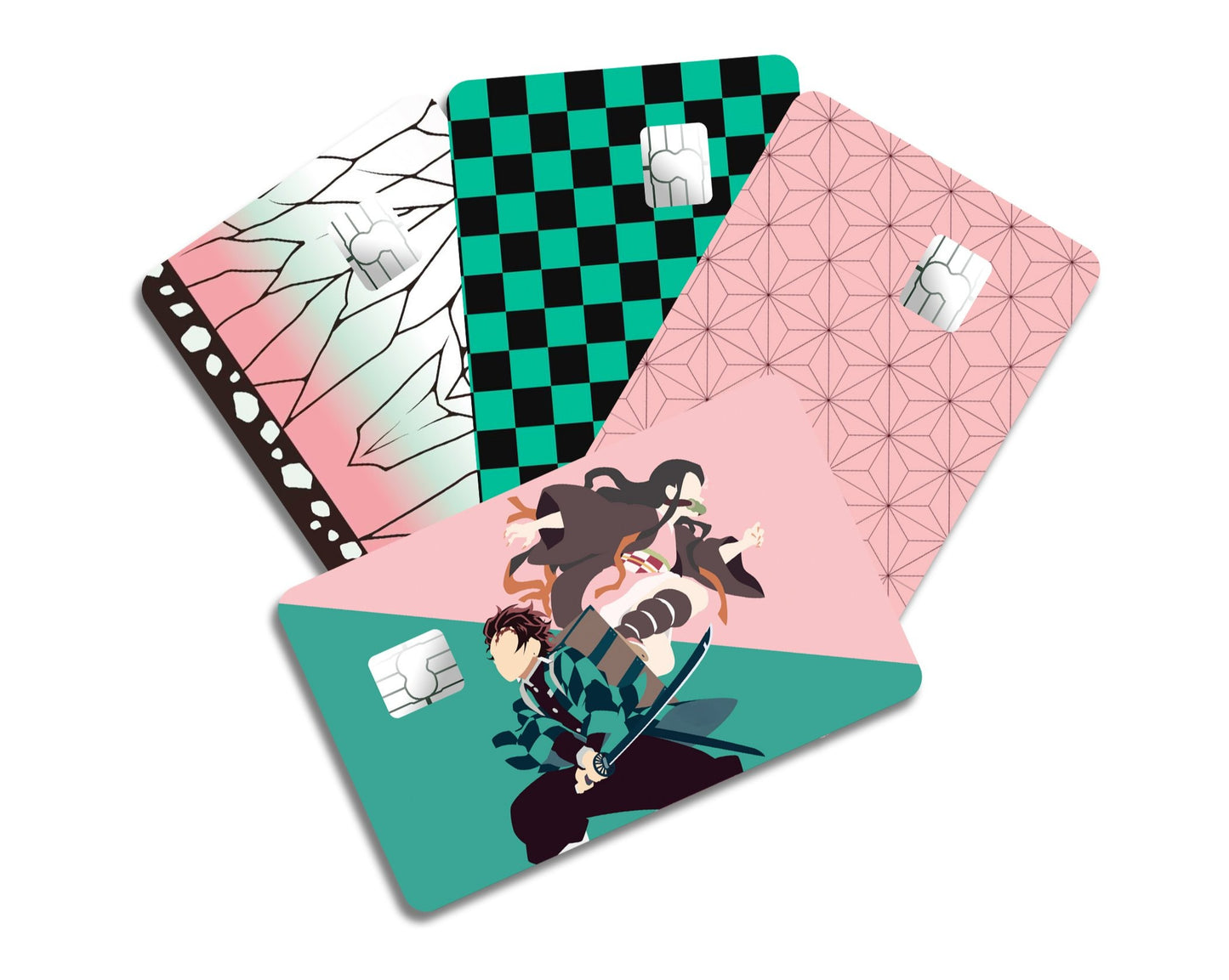 Anime Town Creations Credit Card Bundle Demon Slayer Full Skins - Anime Demon Slayer Skin