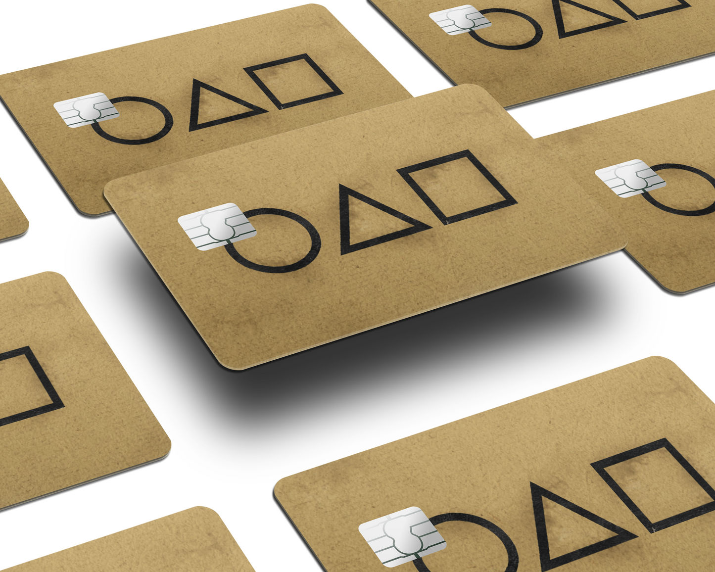 Anime Town Creations Credit Card Squid Game Invitation Half Skins - Anime Skin