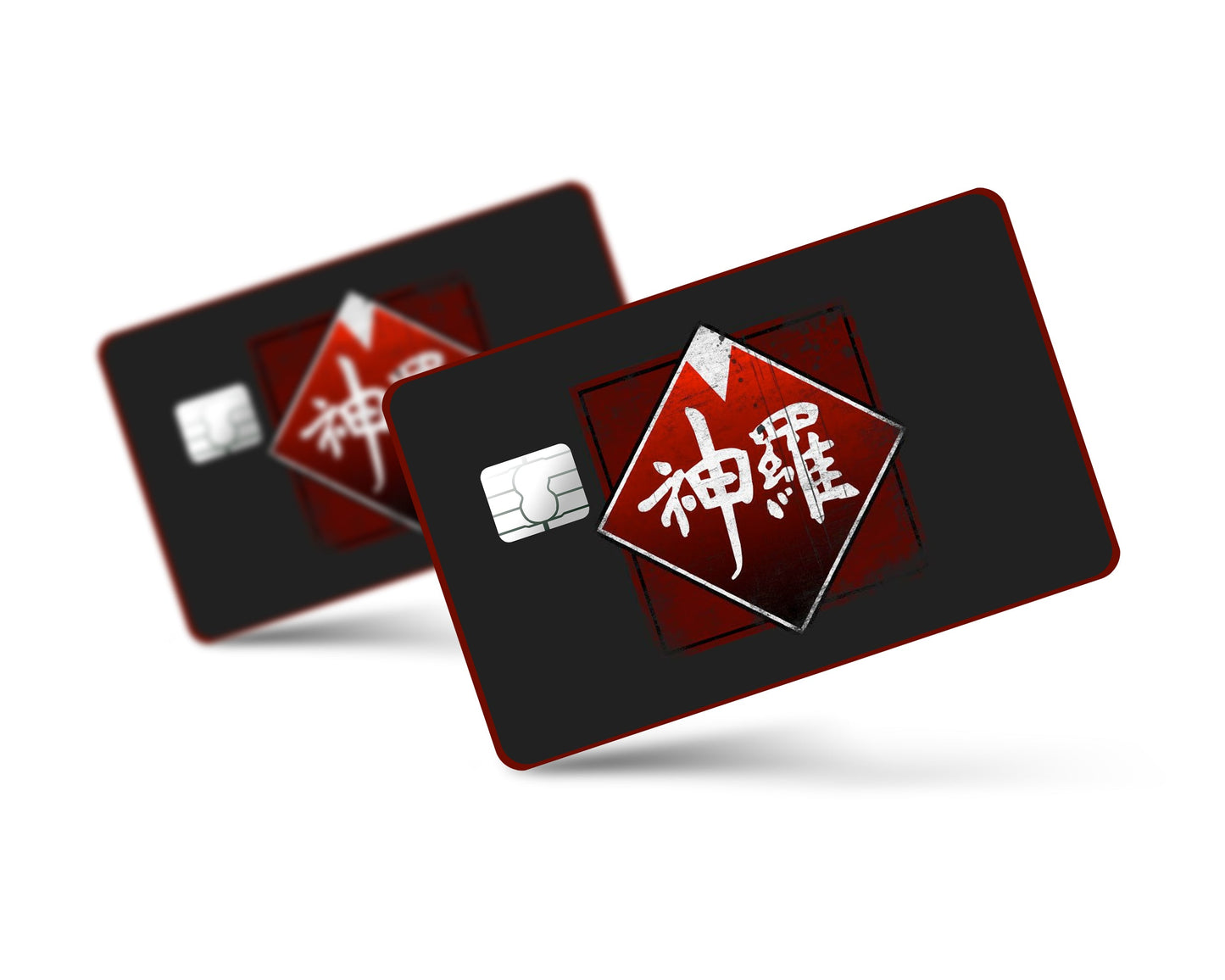 Anime Town Creations Credit Card Final Fantasy Shinra Logo Full Skins - Anime Final Fantasy Credit Card Skin