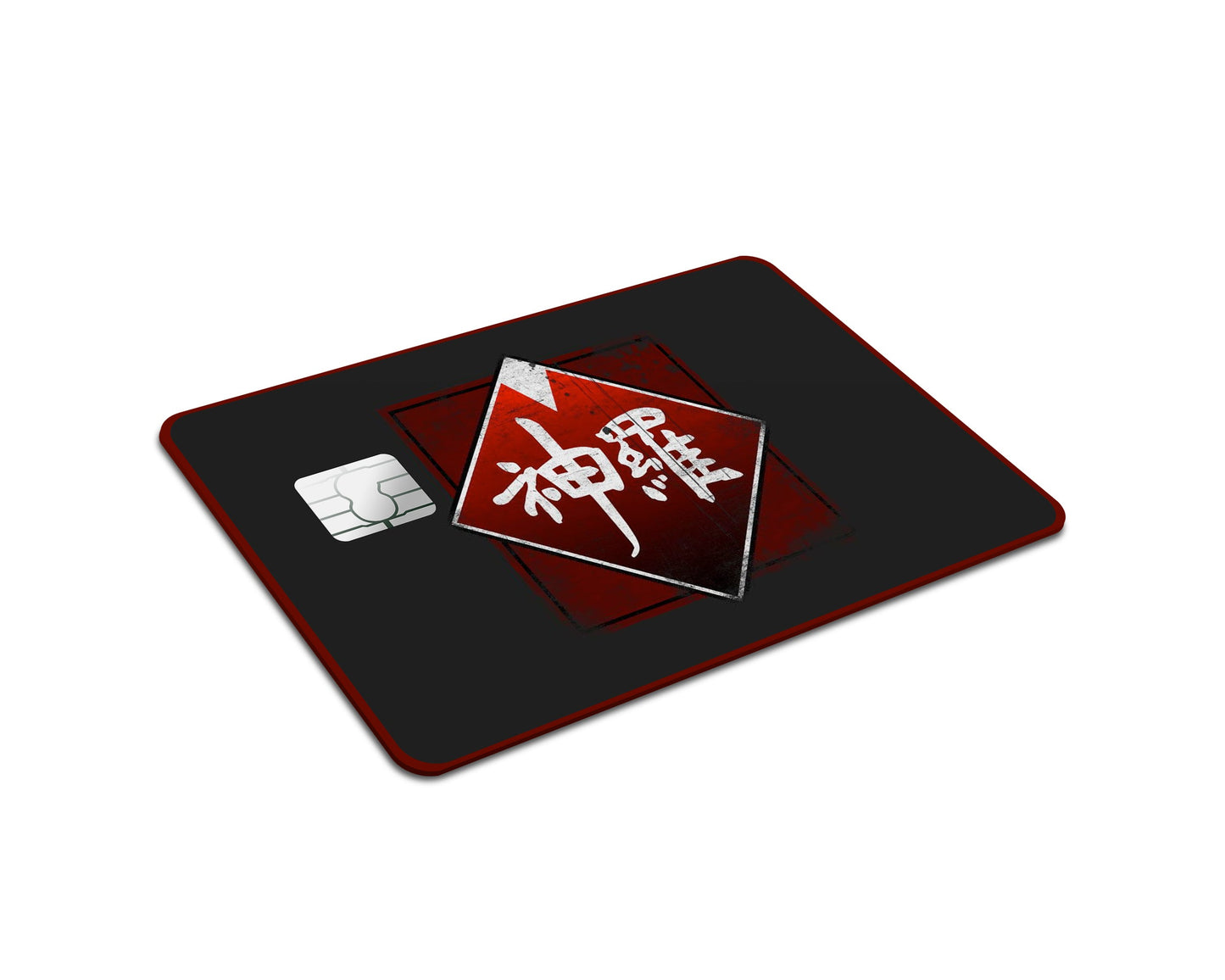 Anime Town Creations Credit Card Final Fantasy Shinra Logo Full Skins - Anime Final Fantasy Credit Card Skin