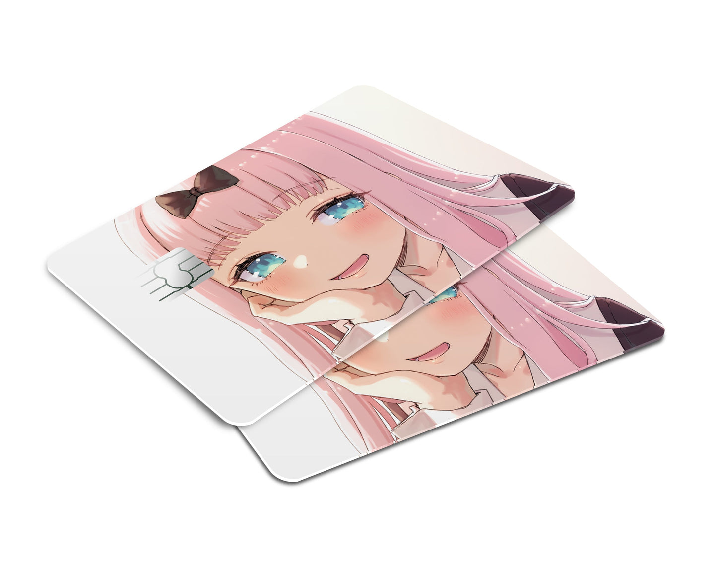 Anime Town Creations Credit Card Chika Fujiwara Cutie Window Skins - Anime Love Is War Credit Card Skin
