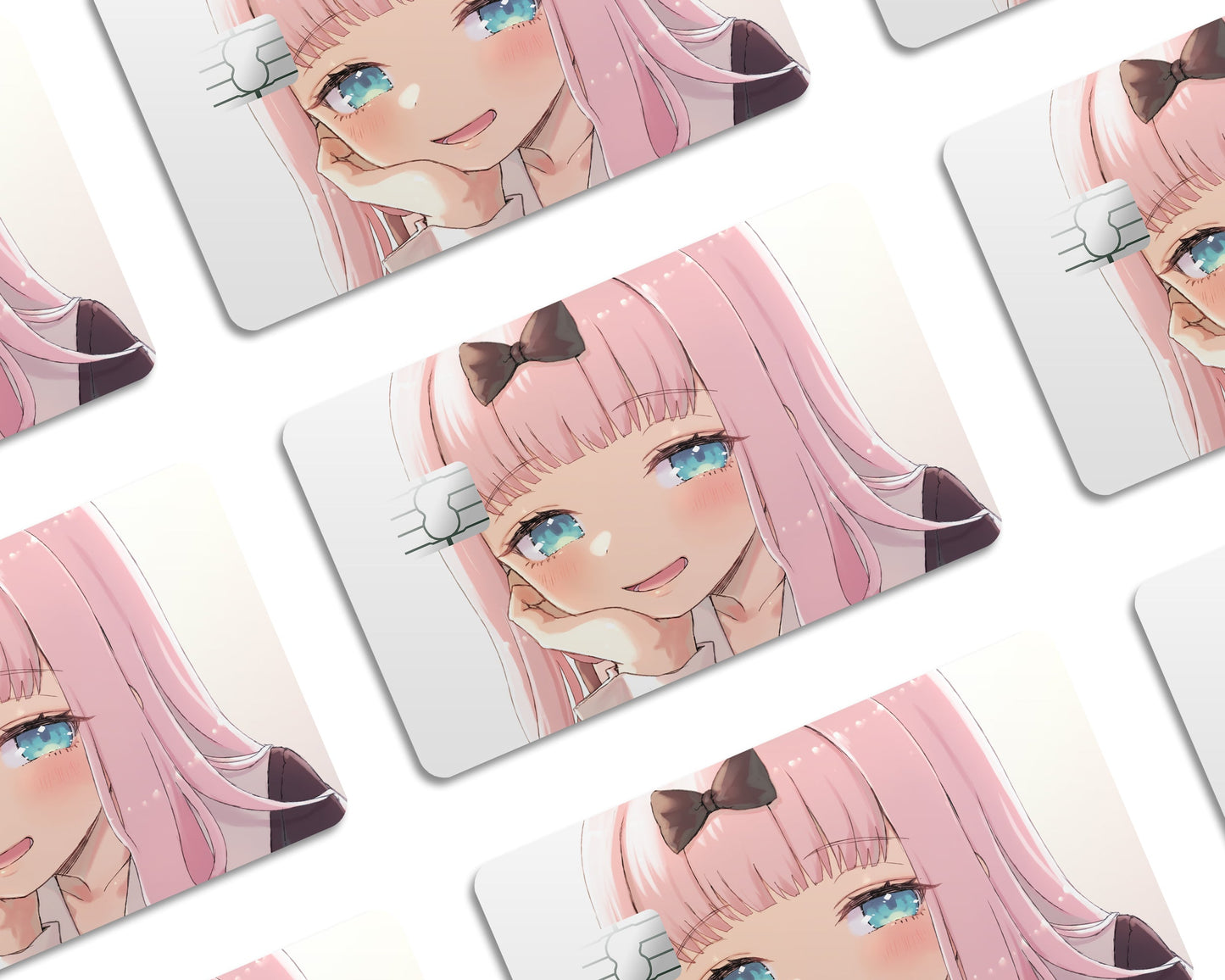 Anime Town Creations Credit Card Chika Fujiwara Cutie Half Skins - Anime Love Is War Credit Card Skin