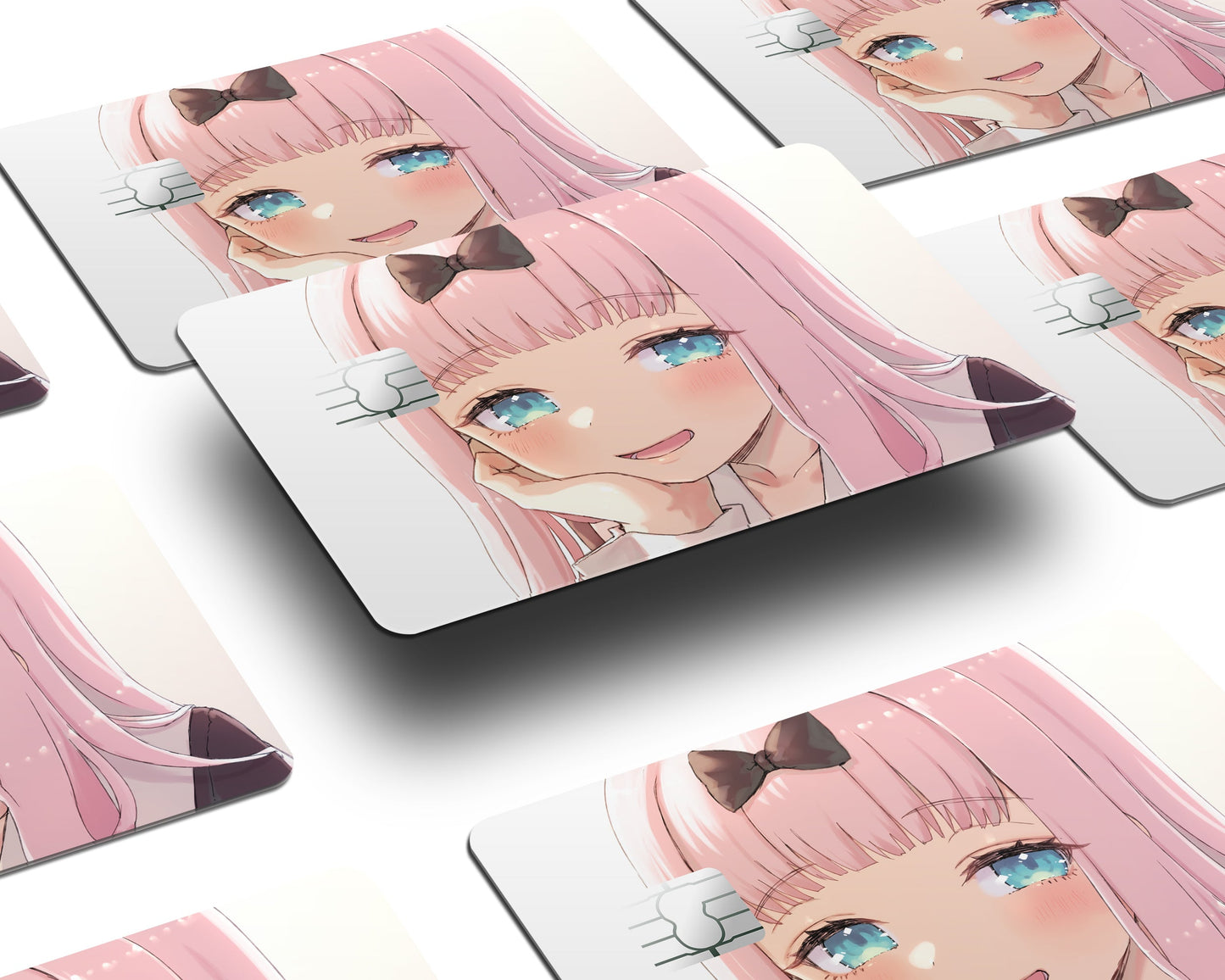 Anime Town Creations Credit Card Chika Fujiwara Cutie Half Skins - Anime Love Is War Credit Card Skin