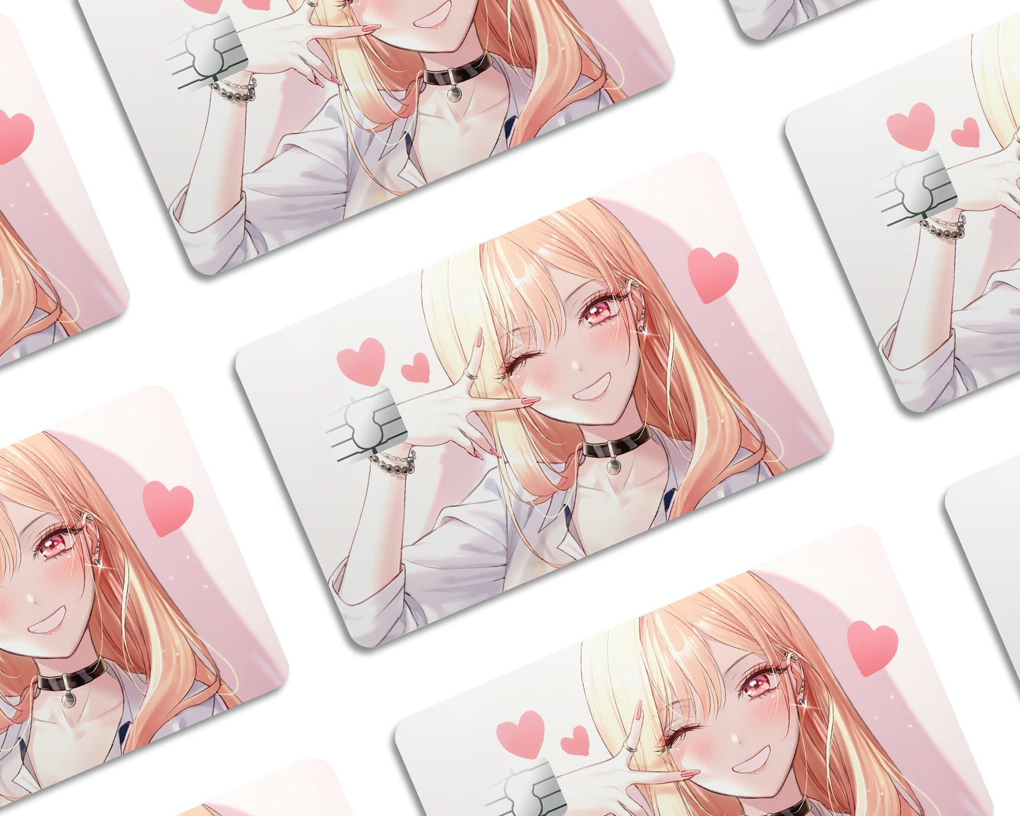 Anime Town Creations Credit Card My Dress up Darling Marin Half Skins - Anime My Dress Up Darling Credit Card Skin