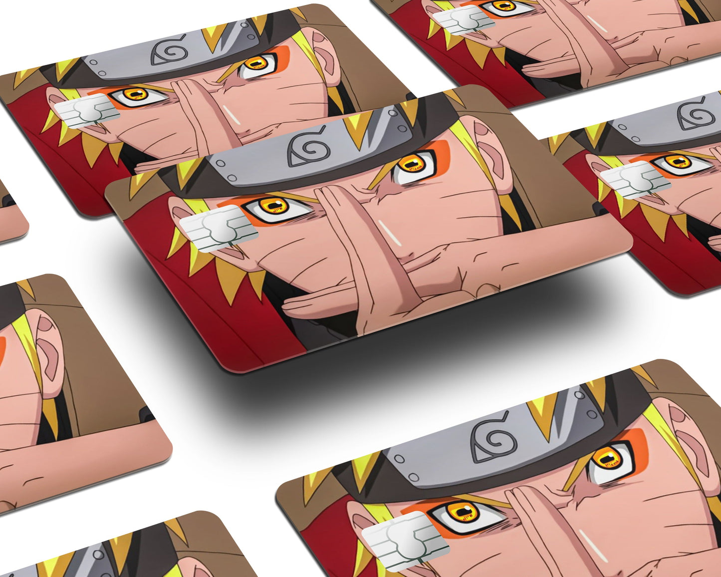 Anime Town Creations Credit Card Naruto Sage Eyes Window Skins - Anime Naruto Credit Card Skin
