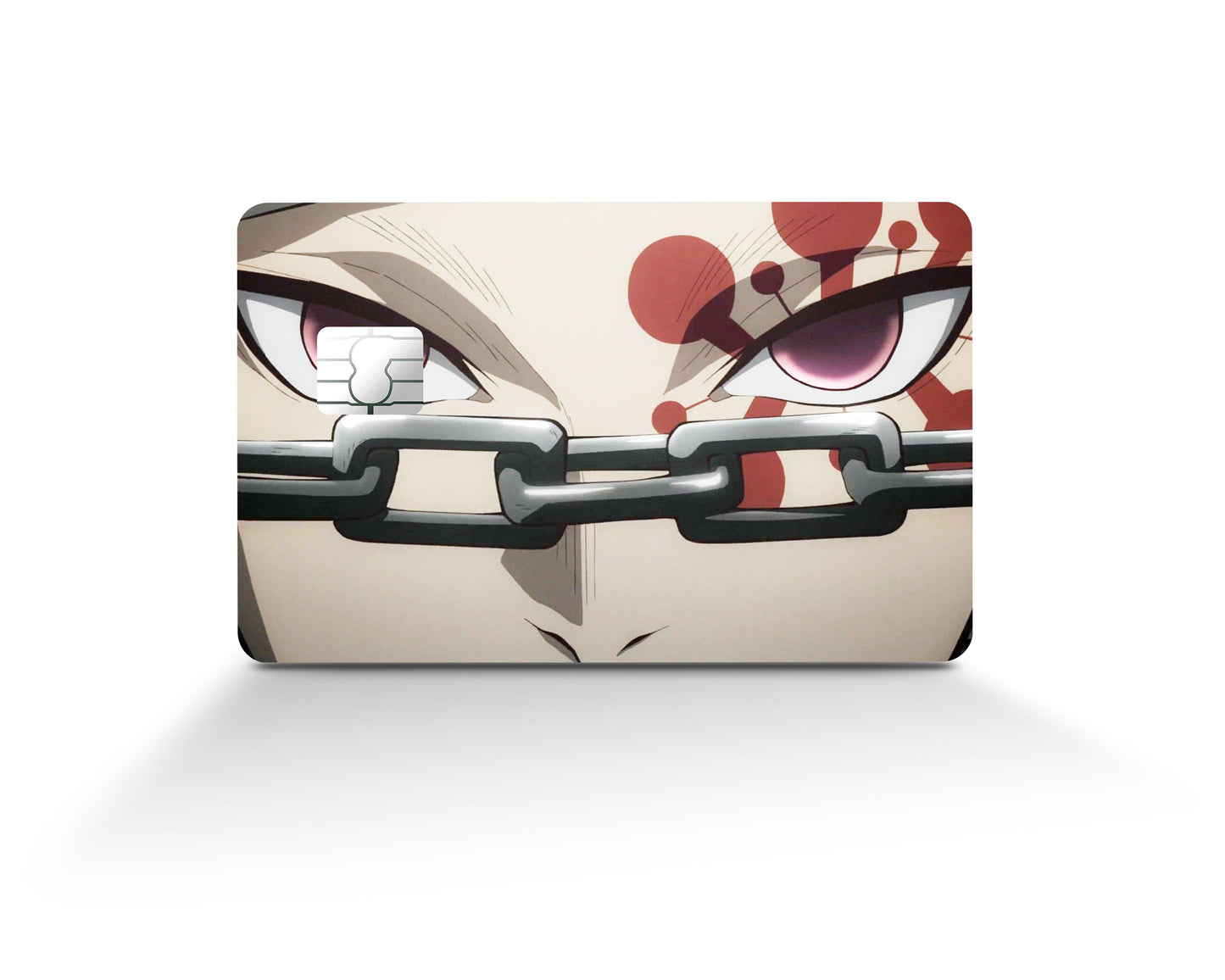 Anime Town Creations Credit Card Demon Slayer Tengen Eyes Full Skins - Anime Demon Slayer Credit Card Skin