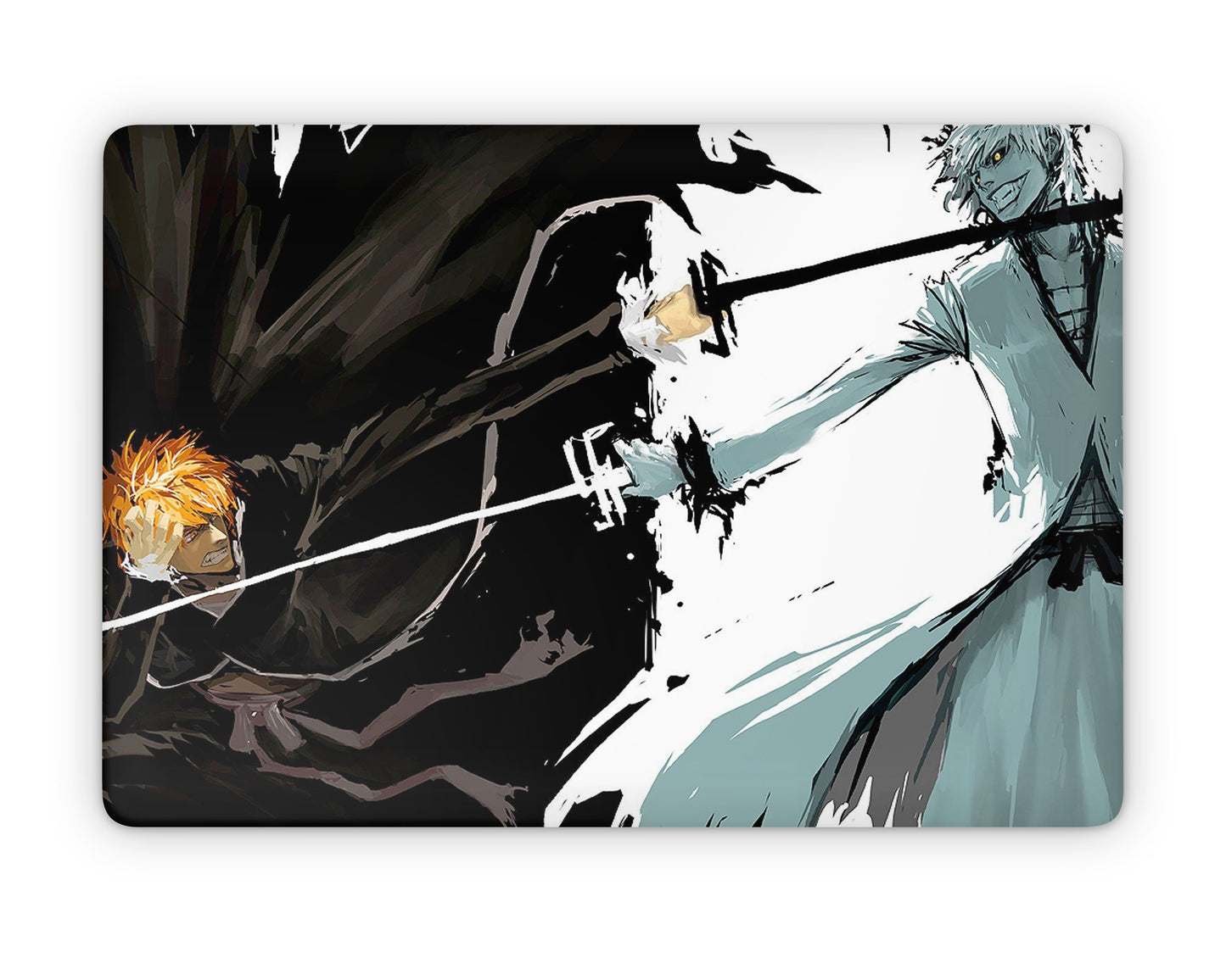 Anime Town Creations MacBook Bleach Ichigo vs Zangetsu Black Pro 15" (A1707/1990) Skins - Anime Bleach Skin