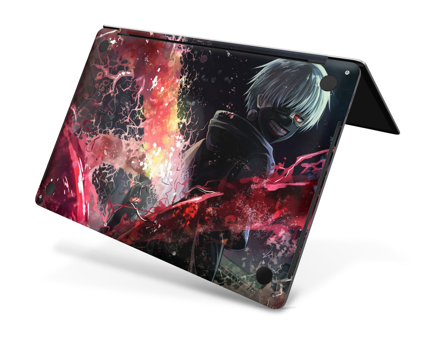 Anime Town Creations MacBook Tokyo Ghoul Ken Kaneki Red Pro 15" (A1707/1990) Skins - Anime Tokyo Ghoul Skin