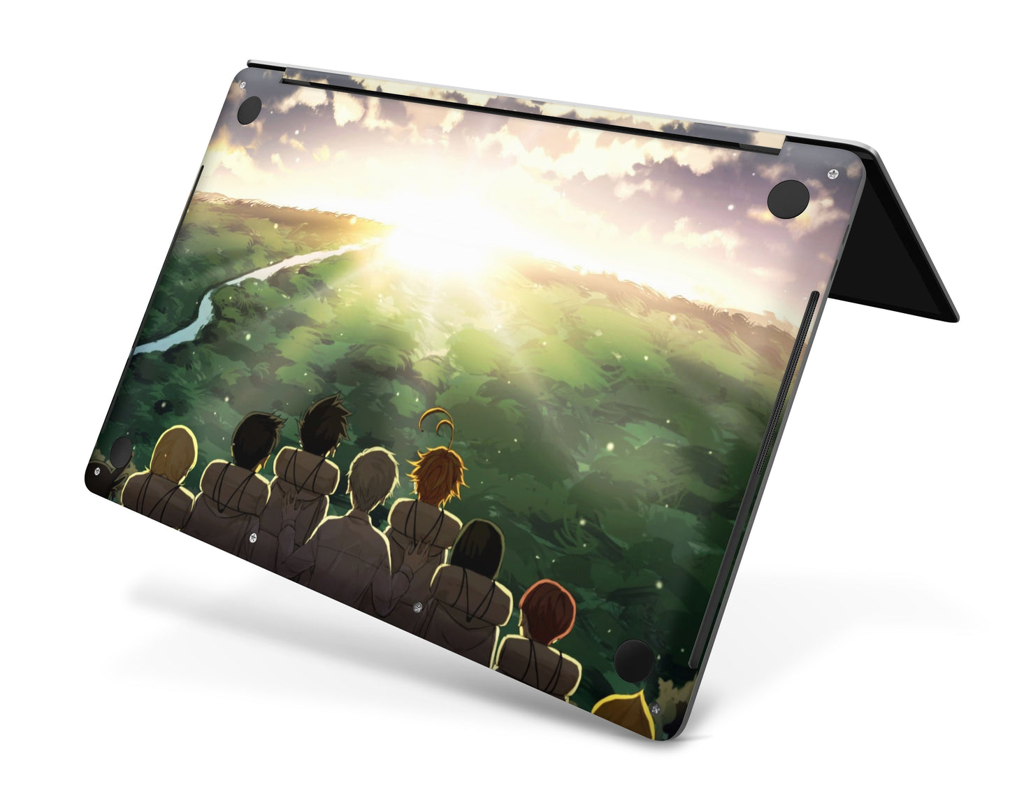 Anime Town Creations MacBook The Promised Neverland Sunrise Pro 15" (A1707/1990) Skins - Anime The Promised Neverland Skin