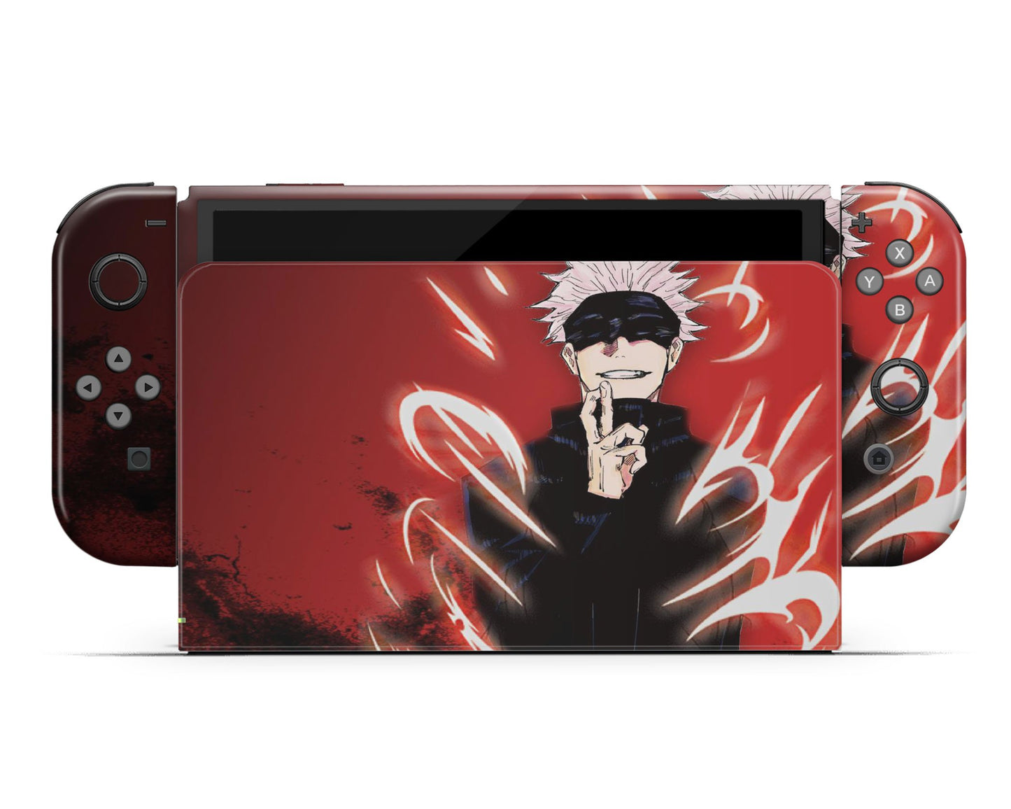Satoru Gojo Red Switch OLED Skin