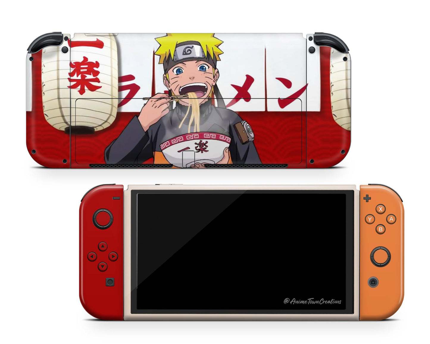 Naruto Ichiraku Ramen Switch OLED Skin