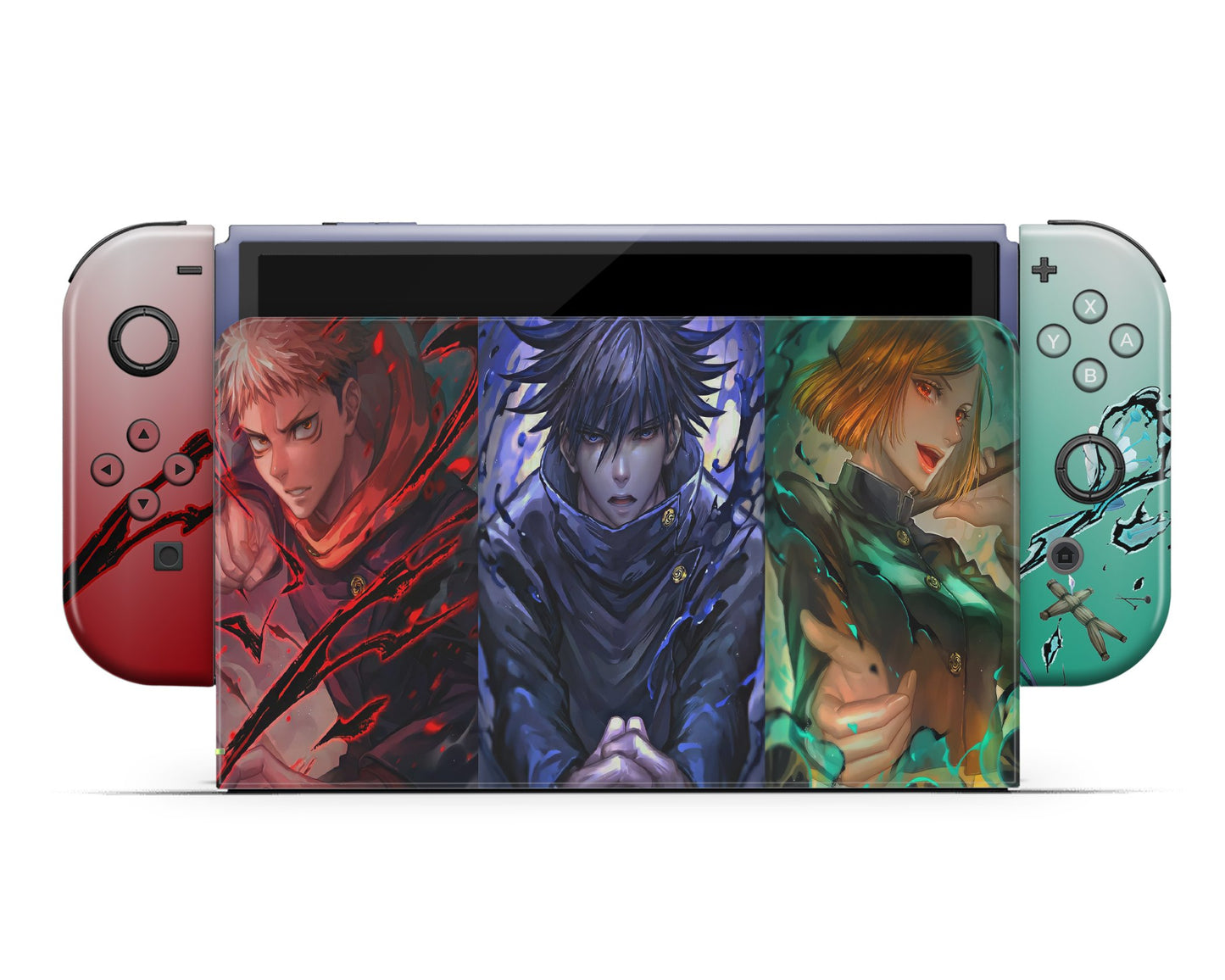 Jujutsu Kaisen Team Switch OLED Skin