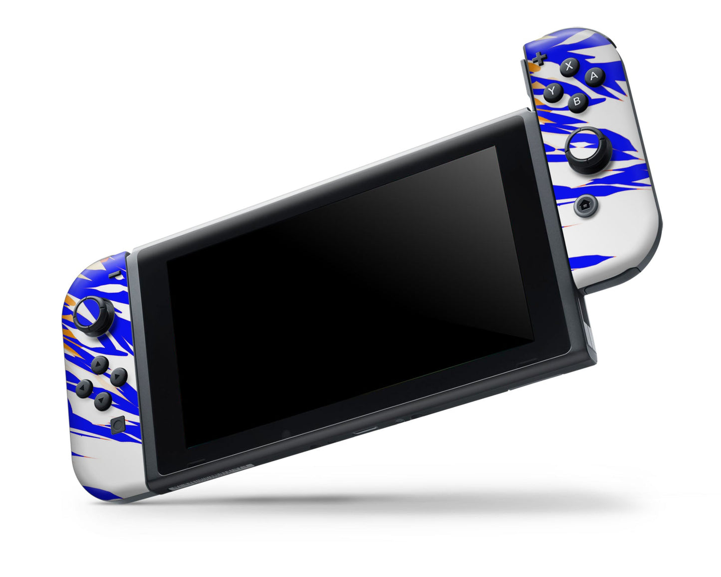 Anime Town Creations Nintendo Switch OLED Pokemon Lucario Vinyl +Tempered Glass Skins - Anime Pokemon Switch OLED Skin