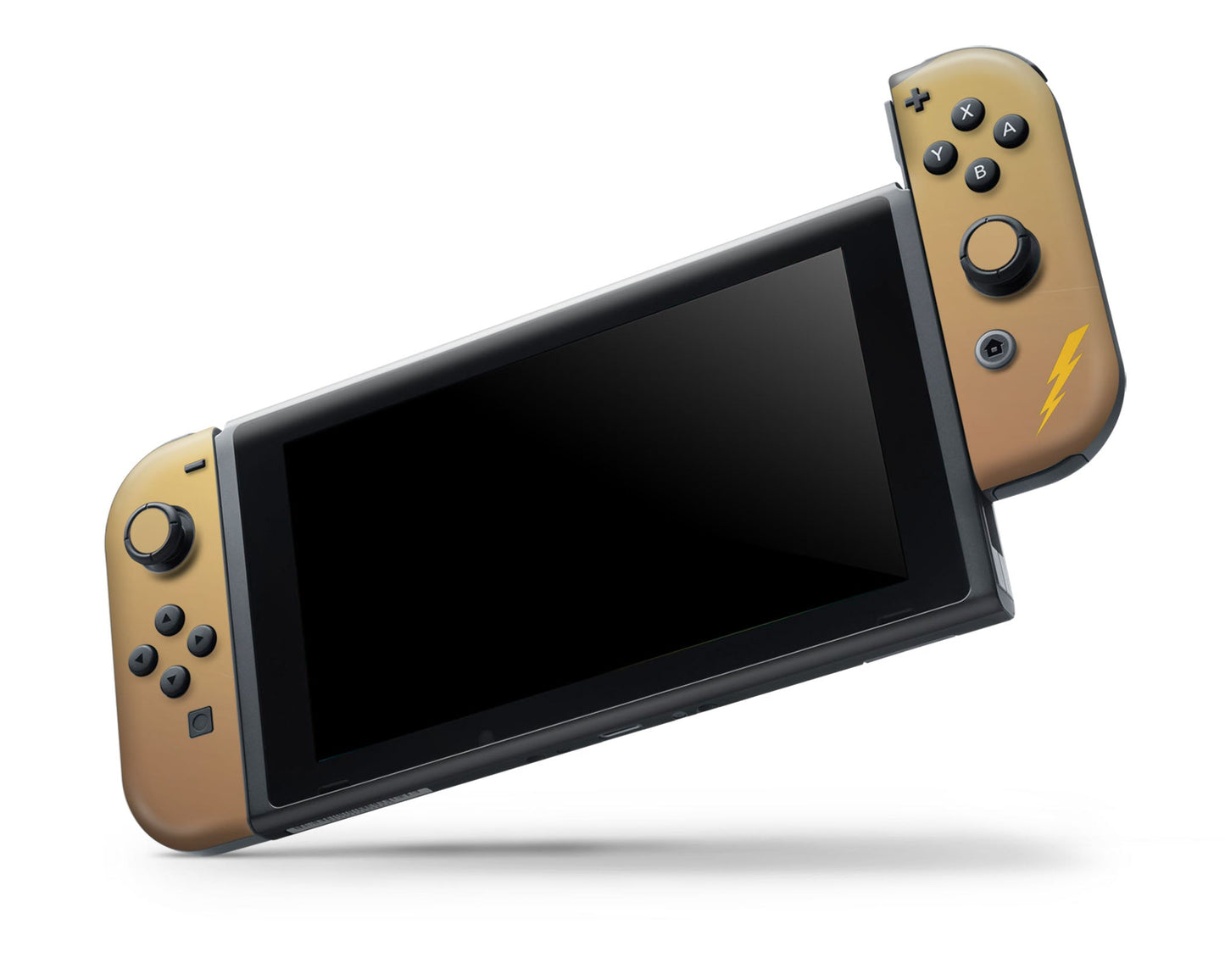 Anime Town Creations Nintendo Switch OLED Pokemon Pikachu Lightning Vinyl +Tempered Glass Skins - Anime Pokemon Switch OLED Skin