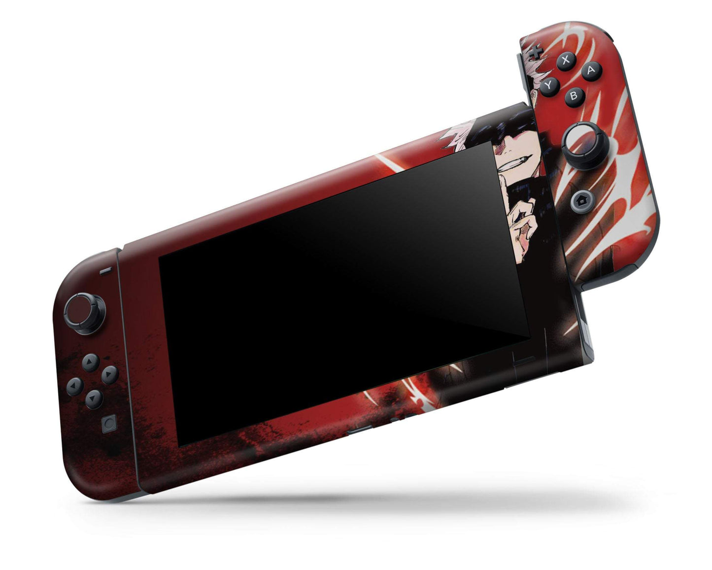 Anime Town Creations Nintendo Switch Satoru Gojo Red Vinyl only Skins - Anime Jujutsu Kaisen Skin