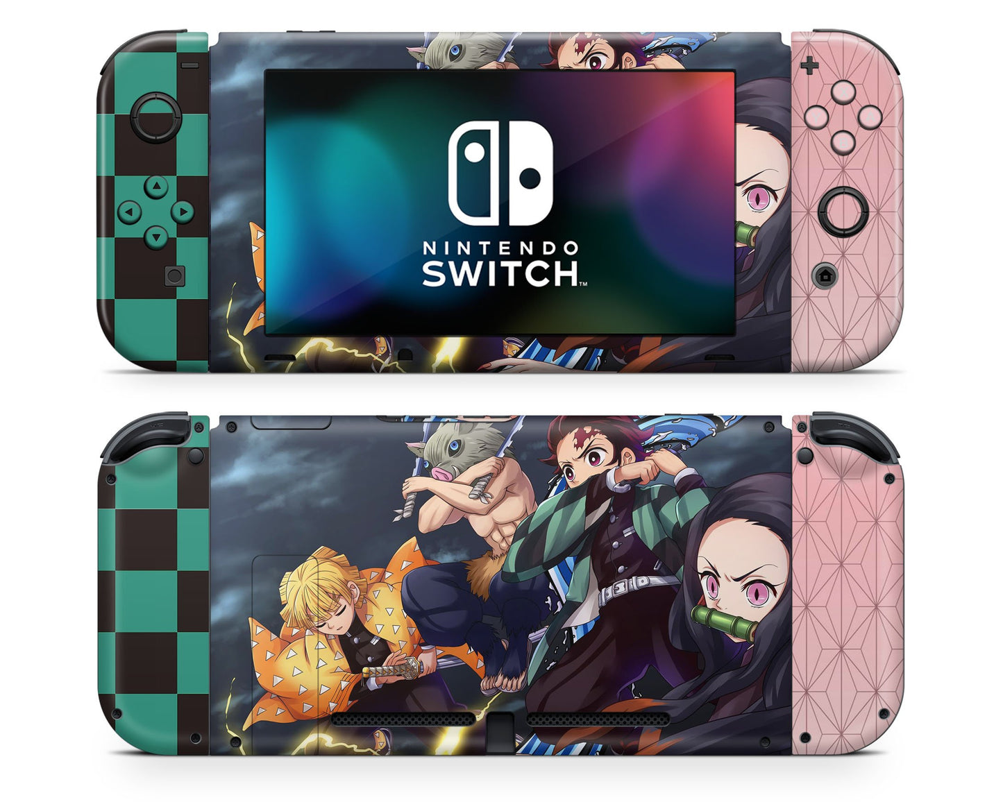 Demon Slayer Mugen Train Squad Nintendo Switch Skin
