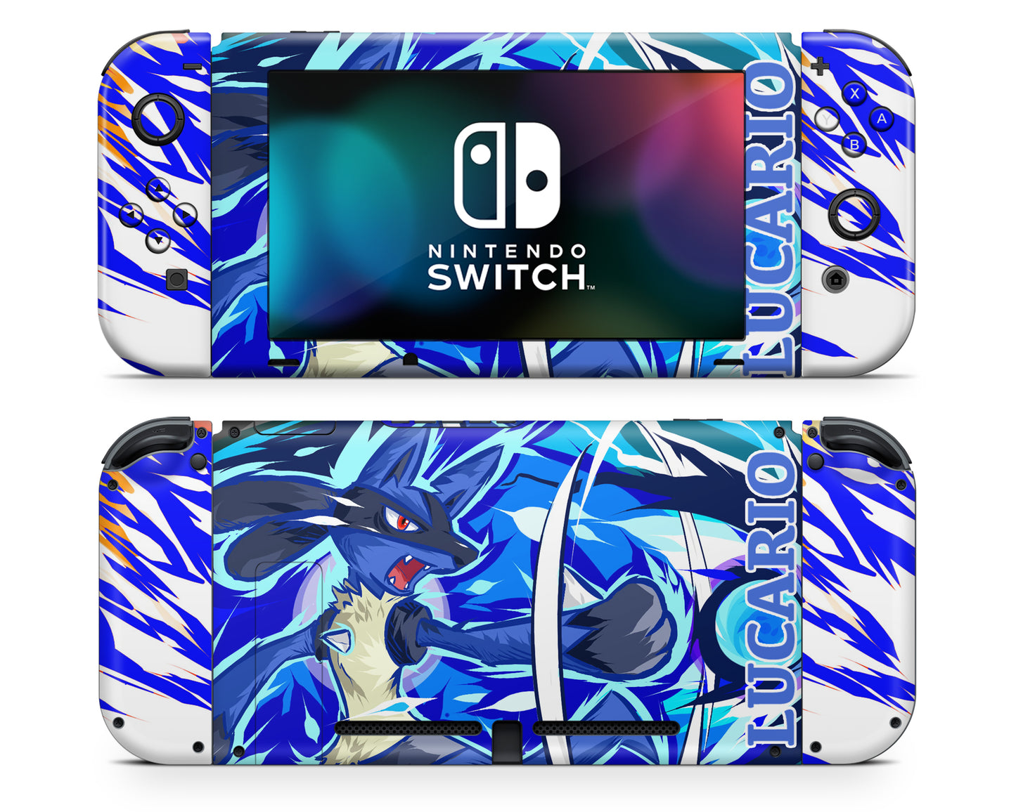 Pokemon Lucario Switch Skin
