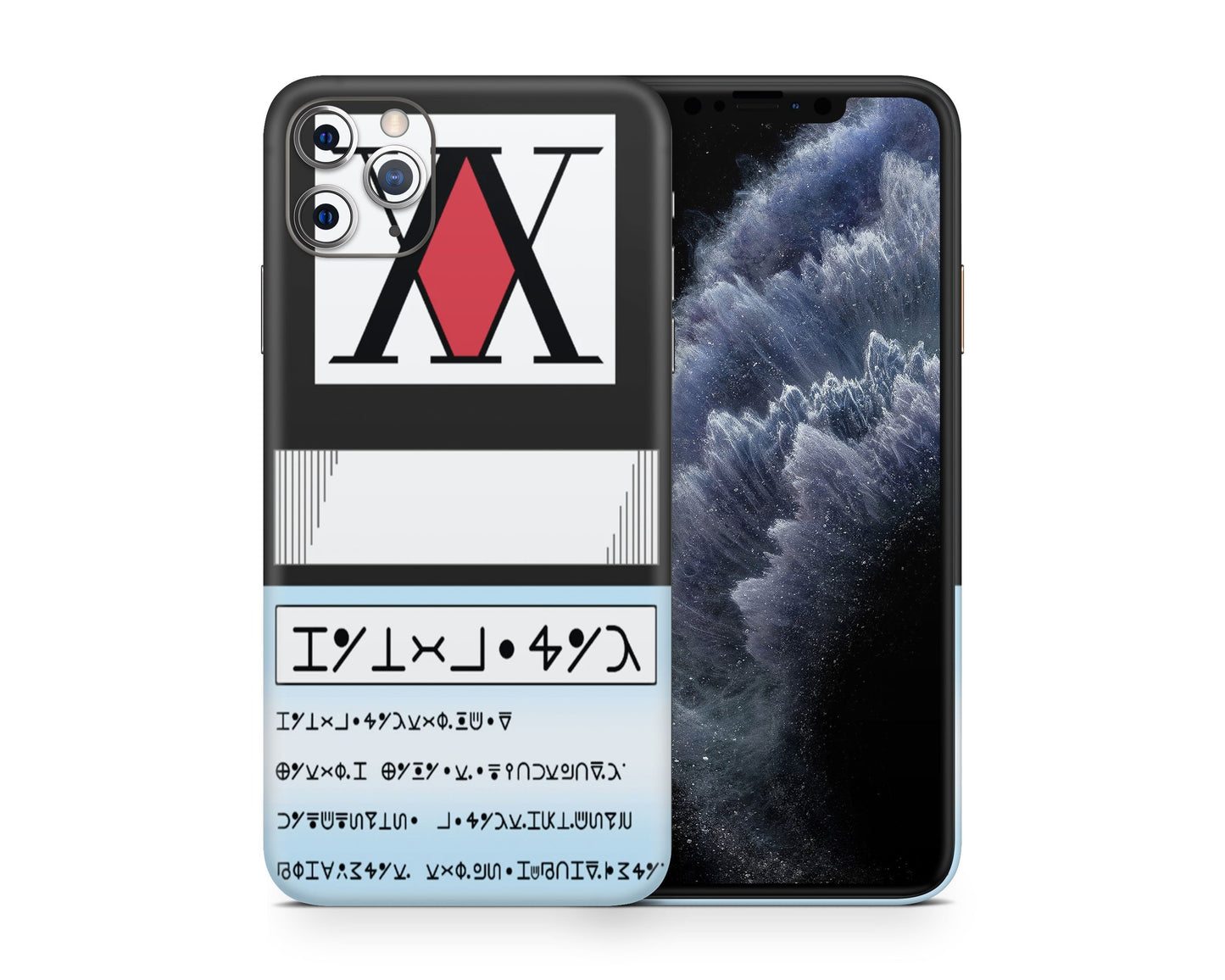 Anime Town Creations iPhone Hunter x Hunter License iPhone 12 Skins - Anime Hunter x Hunter Skin