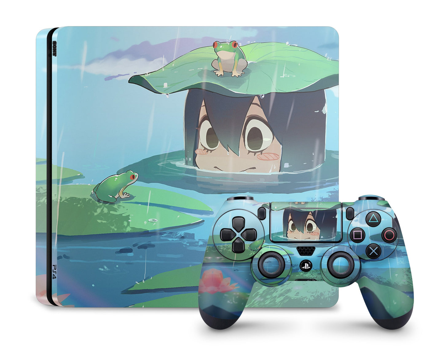 Anime Town Creations PS4 Controller My Hero Academia Tsuyu AsuiSkins - Anime My Hero Academia Skin