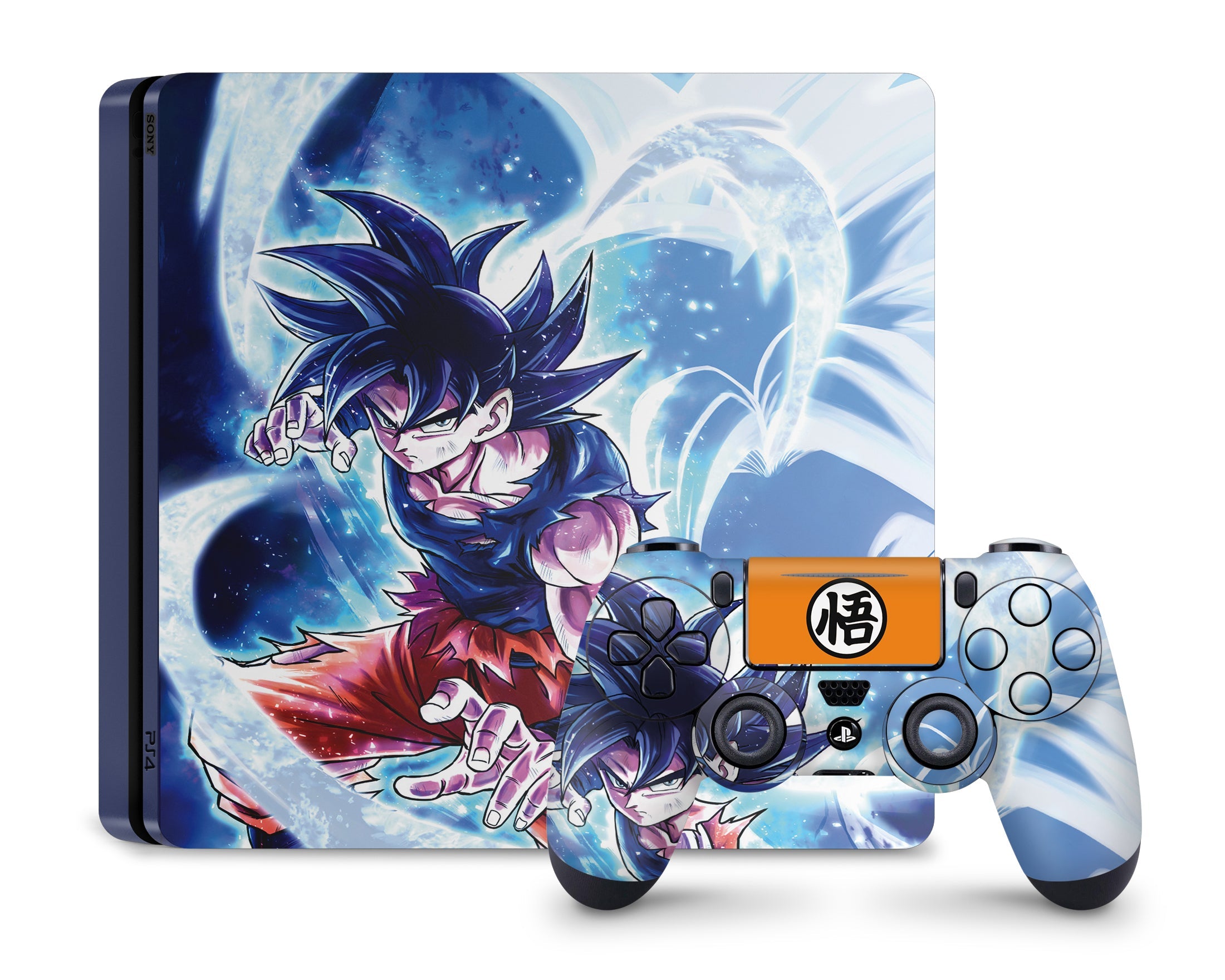 Dragon Ball Goku Ultra Instinct Super Saiyan Blue PS4 PS4 Skin – Anime Town  Creations