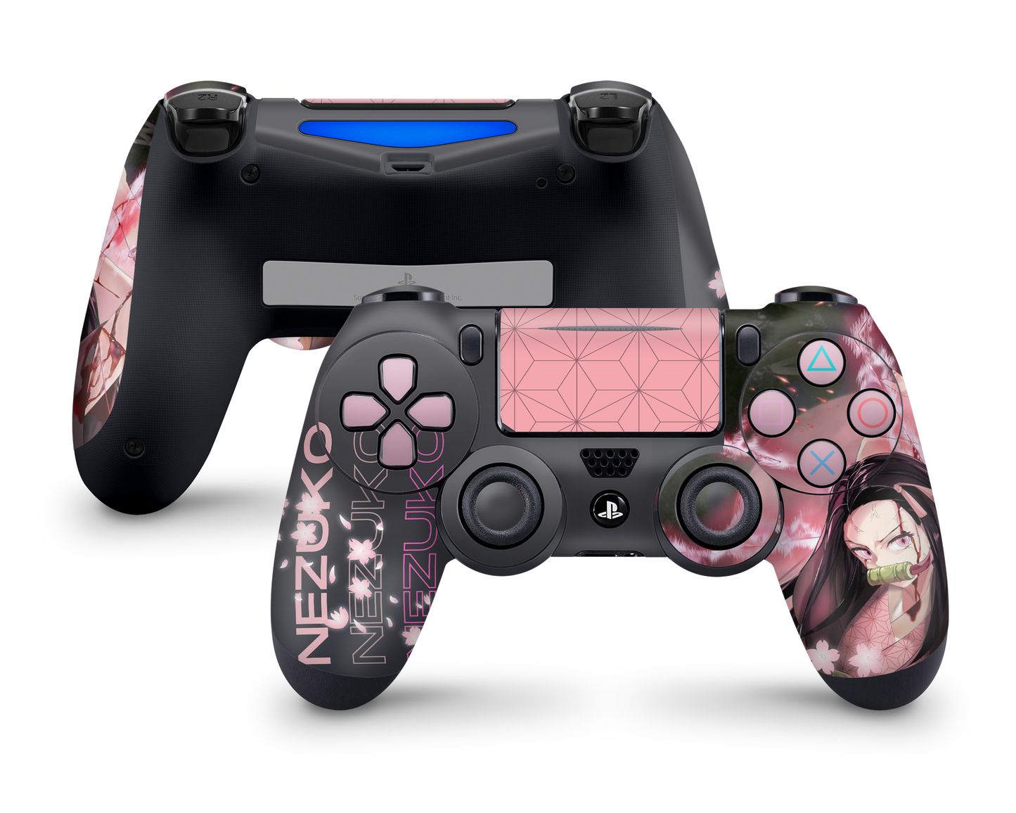Anime Town Creations PS4 Demon Slayer Nezuko Hype PS4 Skins - Anime Demon Slayer PS4 Skin