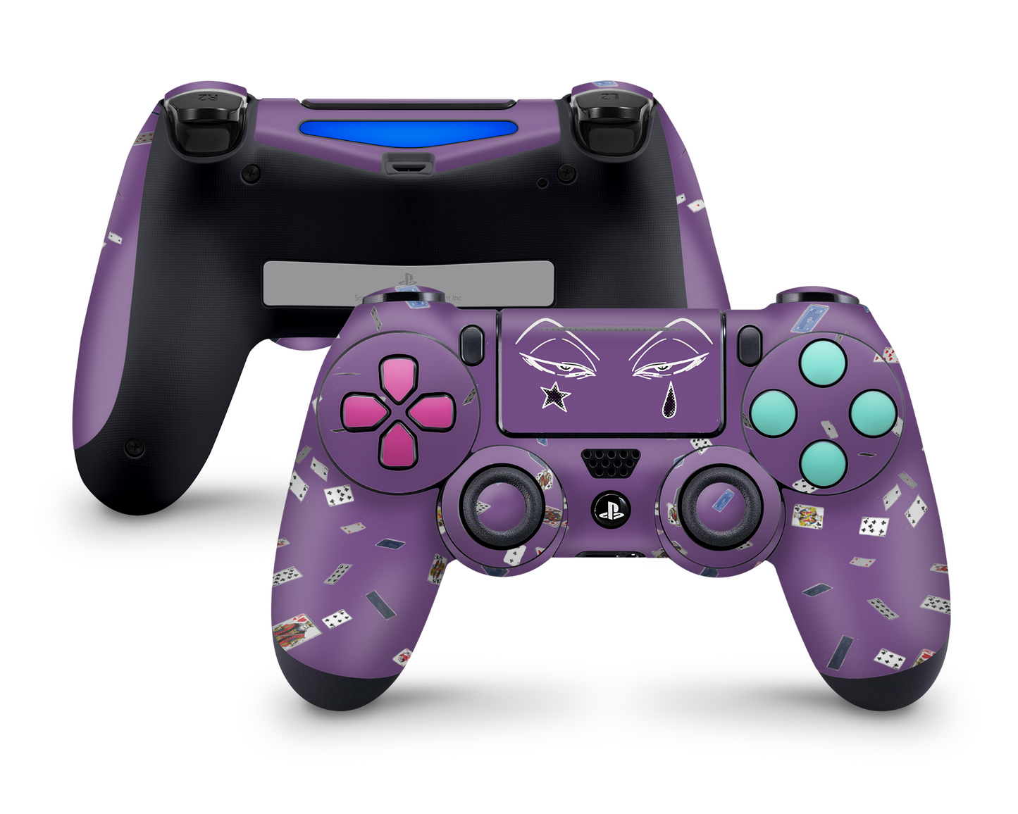 Anime Town Creations PS4 Hunter x Hunter Hisoka Morow Purple PS4 Skins - Anime Hunter x Hunter PS4 Skin