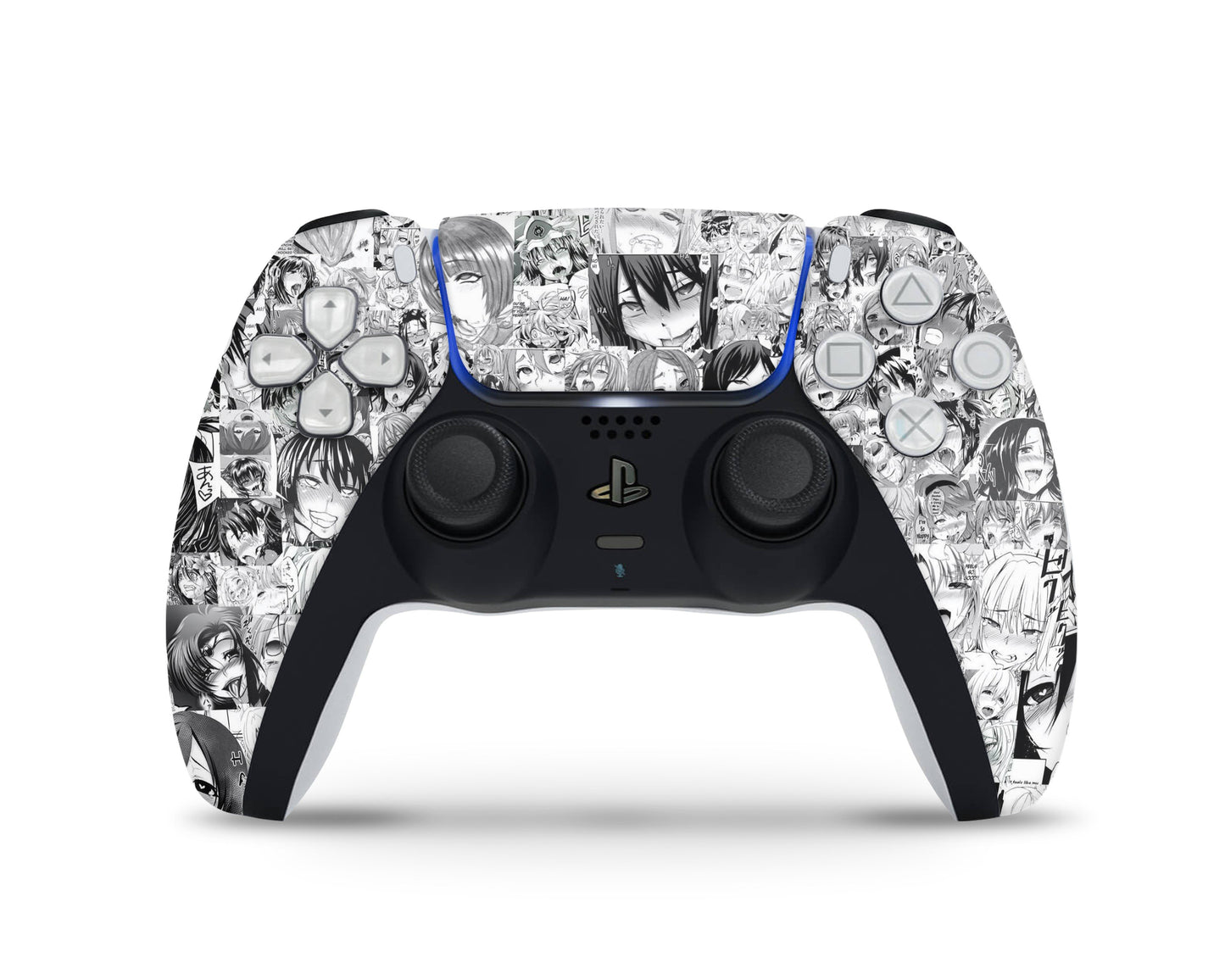 Anime Town Creations PS5 Controller Ahegao MangaSkins - Anime Ahegao Skin