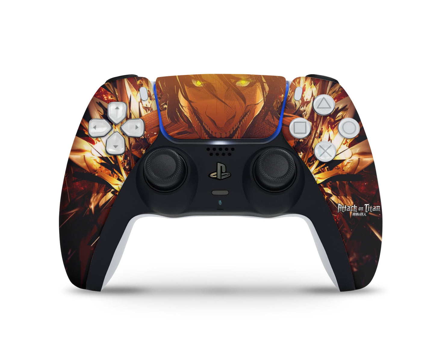 Anime Town Creations PS5 Controller Attack On Titan Eren YeagerSkins - Anime Attack on Titan Skin