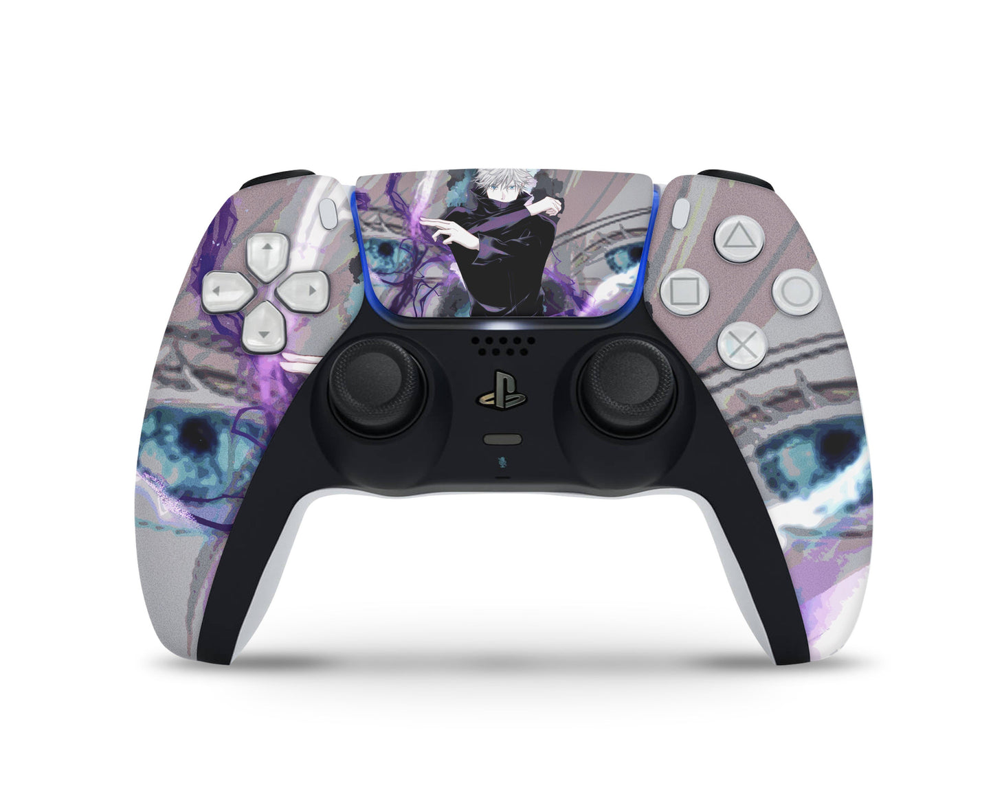 Anime Town Creations PS5 Controller Jujutsu Kaisen Satoru GojoSkins - Anime Jujutsu Kaisen Skin