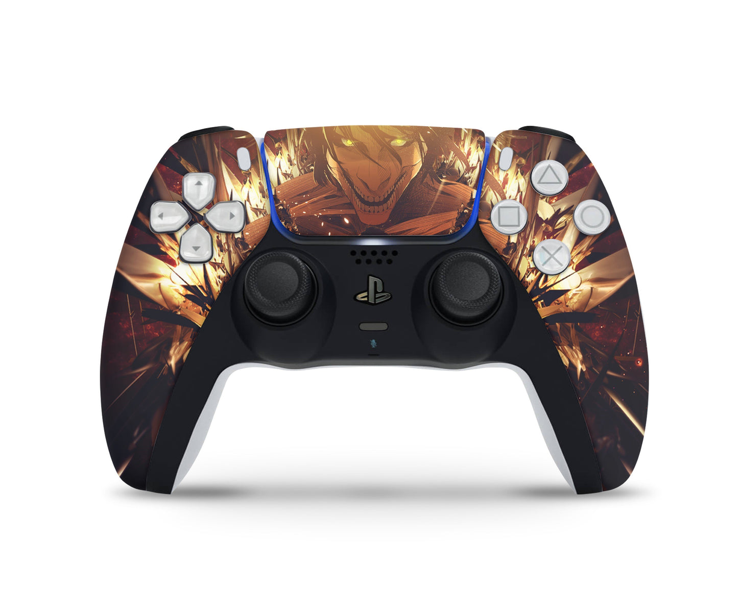 Anime Town Creations PS5 Controller Attack on Titan Eren Yeager GreenSkins - Anime Attack on Titan Skin