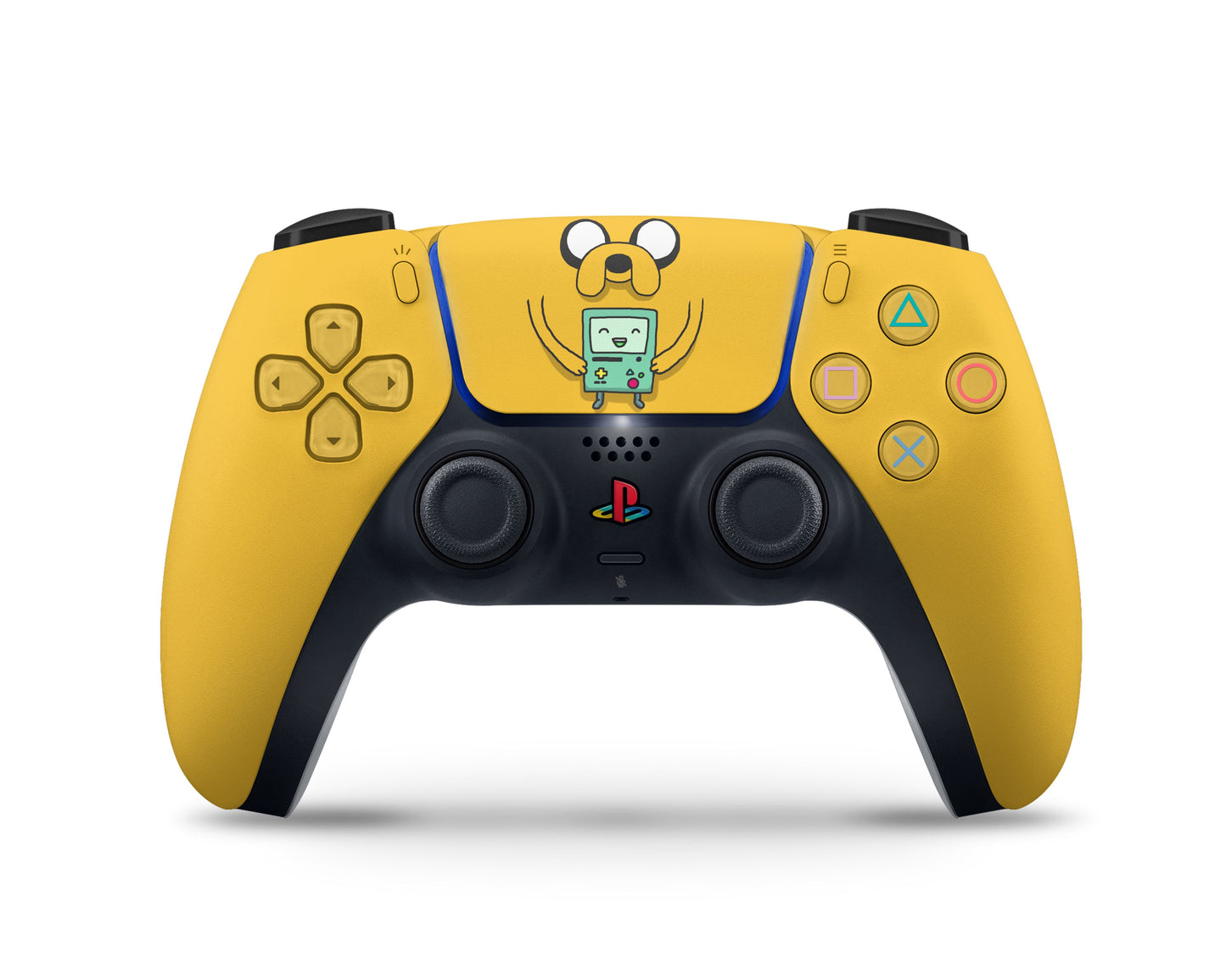 Anime Town Creations PS5 Controller Adventure Time Jake and BeemoSkins - Anime Adventure Time Skin