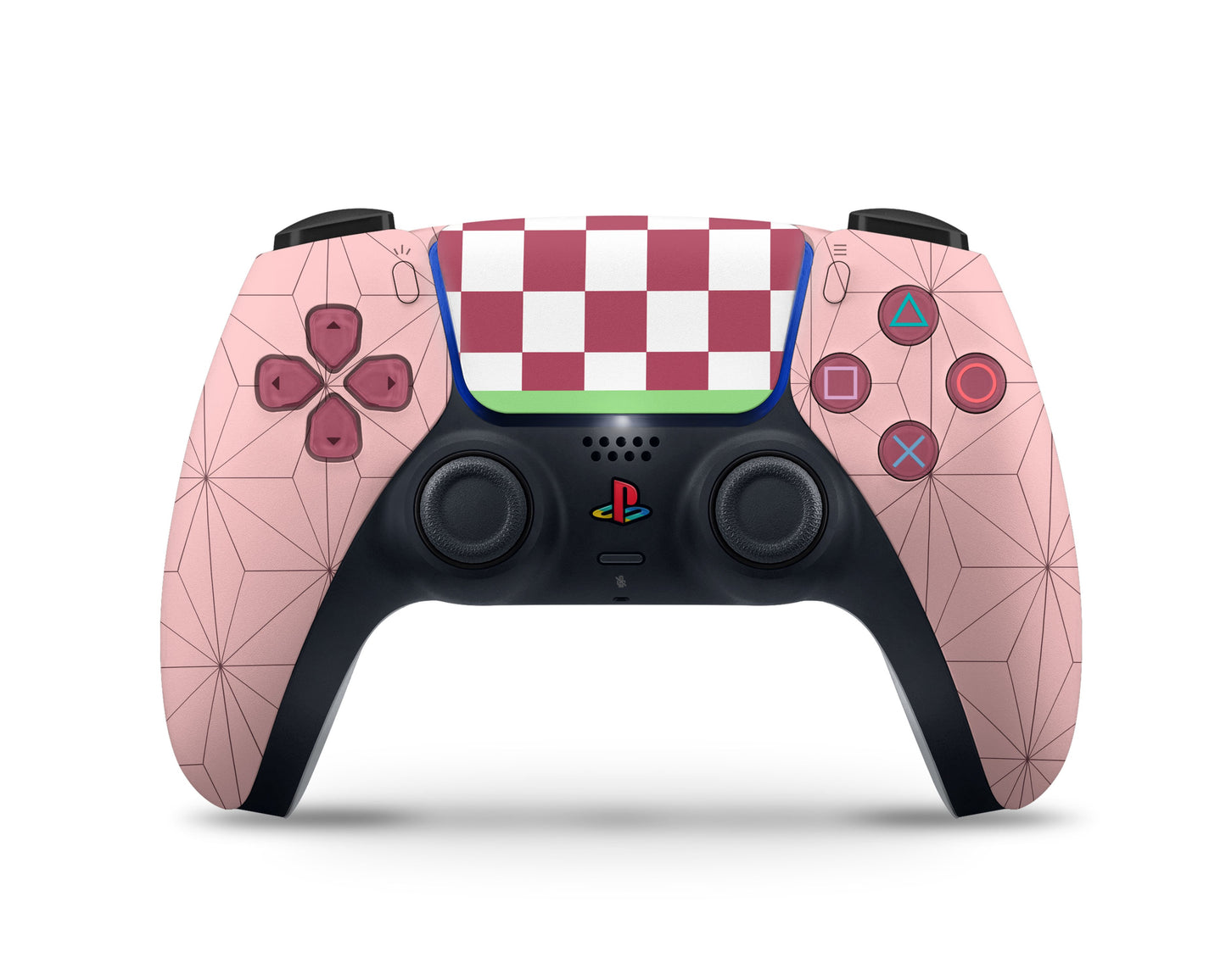 Anime Town Creations PS5 Controller Demon Slayer Nezuko Kamado PatternSkins - Anime Demon Slayer Skin