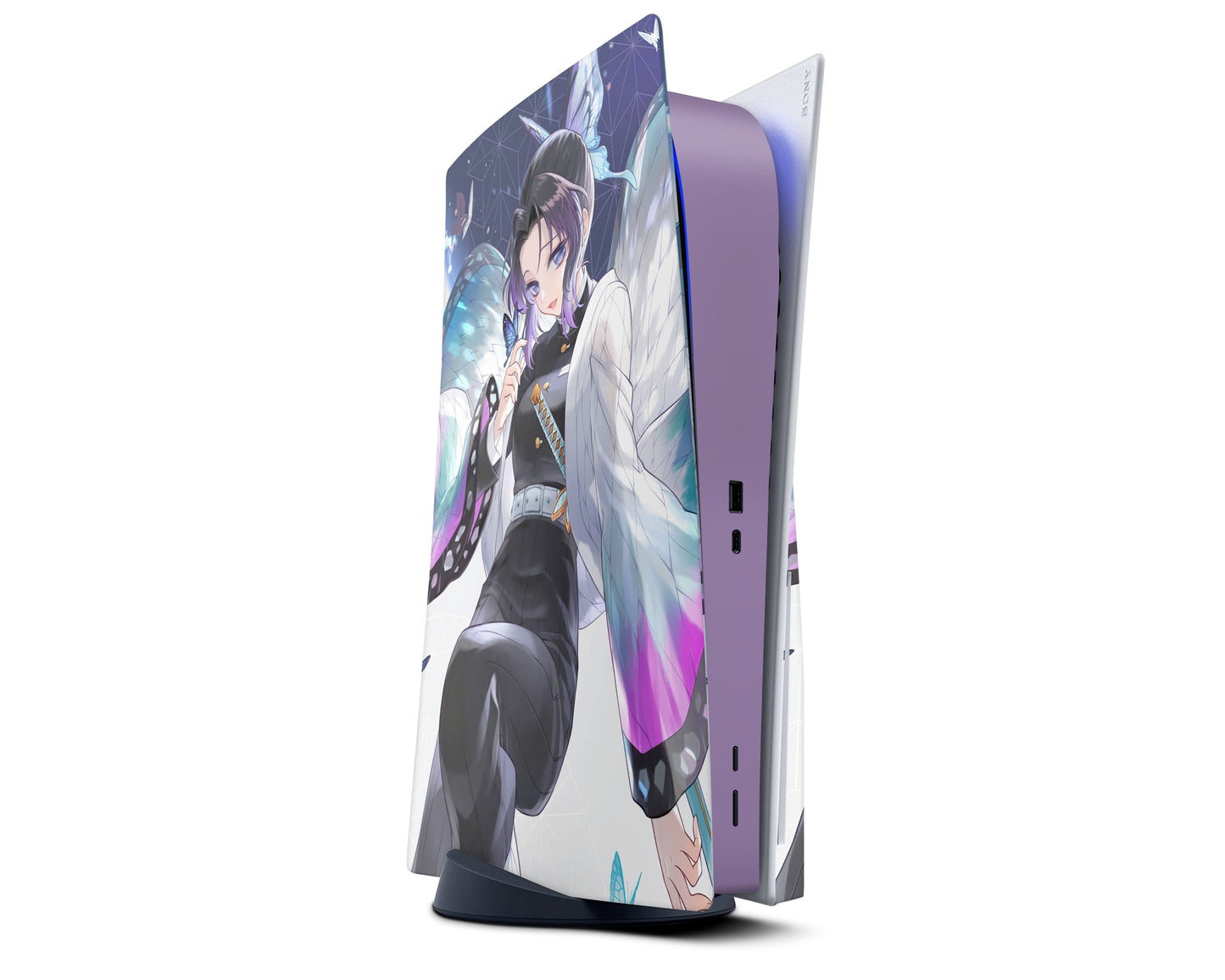 Anime Town Creations PS5 Demon Slayer Shinobu Insect Hashira PS5 Skins - Anime Demon Slayer Skin