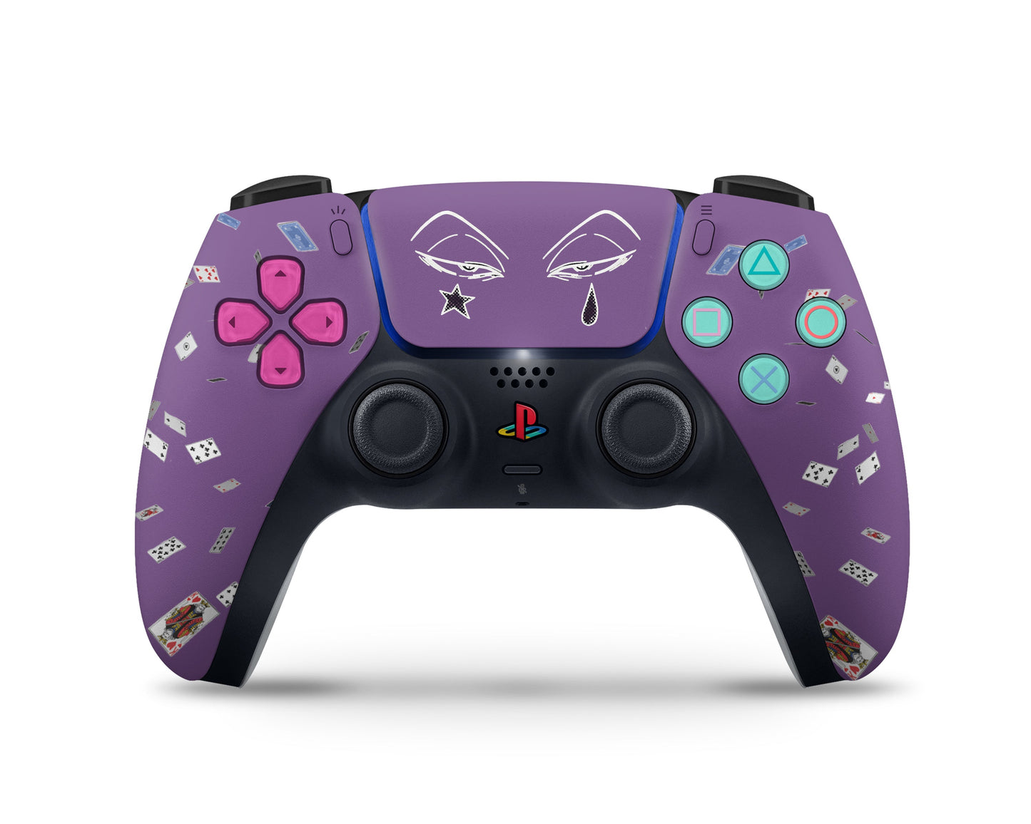 Anime Town Creations PS5 Slim Hunter x Hunter Hisoka Morow Purple PS5 Slim Skins - Anime Hunter x Hunter PS5 Slim Skin