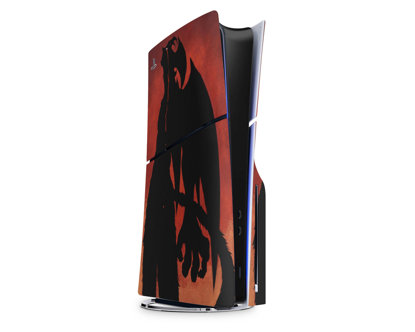 Anime Town Creations PS5 Slim Devilman Crybaby Red PS5 Slim Skins - Anime Devilman Crybaby PS5 Slim Skin
