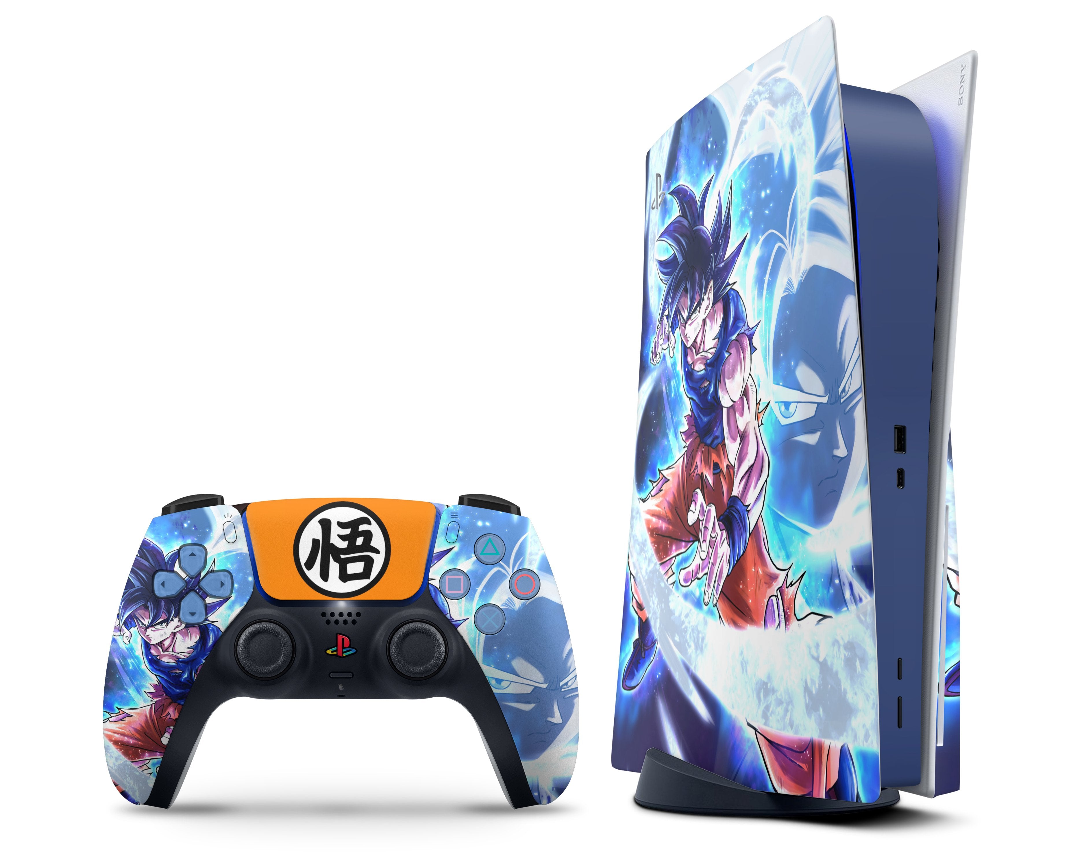 Dragon Ball Goku Ultra Instinct Super Saiyan PS5 Skin