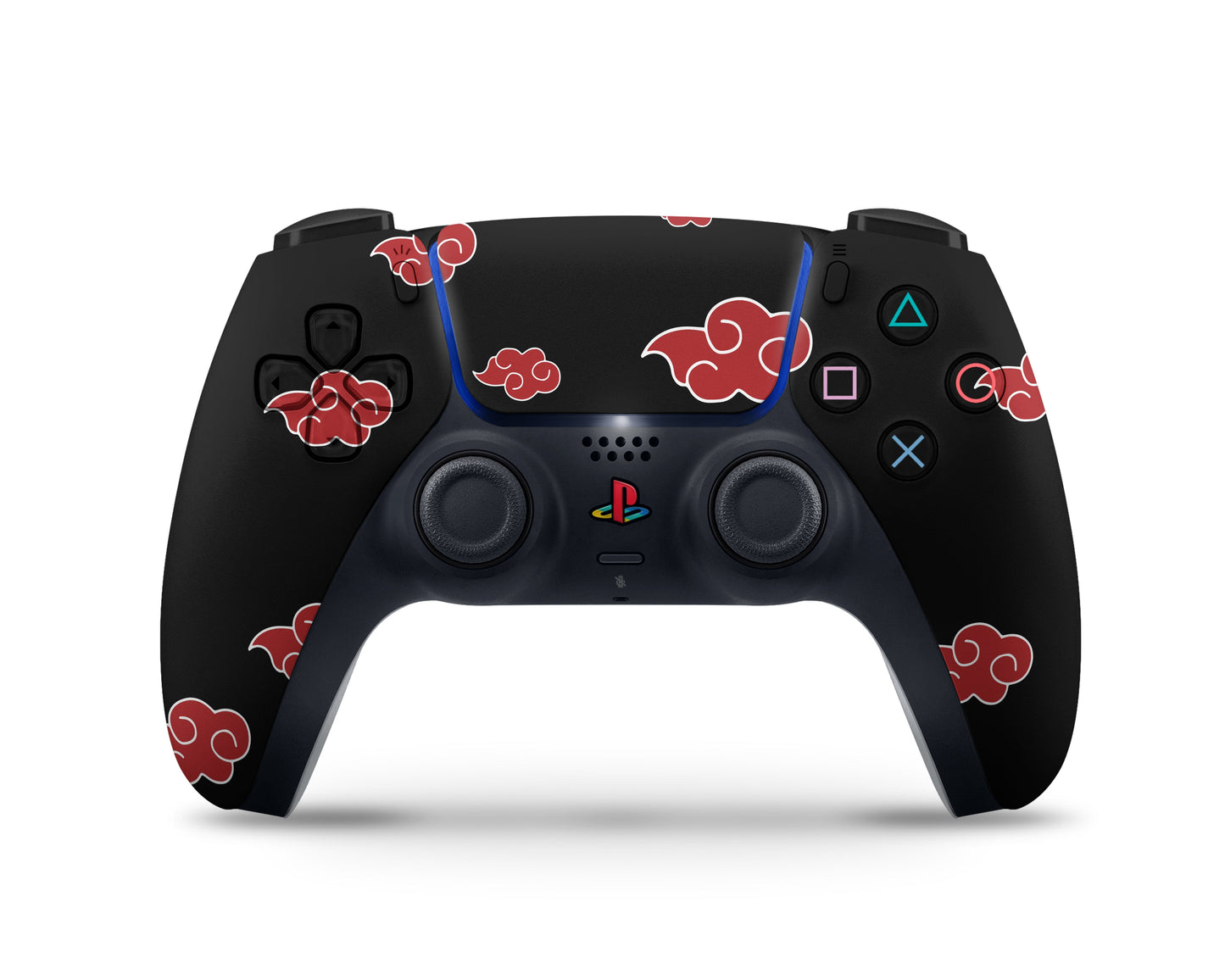 Akatsuki Clouds Pattern PS5 Controller Skin