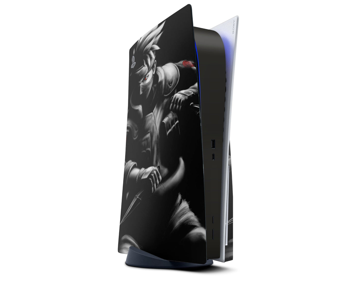 Anime Town Creations PS5 Hatake Sharingan Dark PS5 Skins - Anime Ninja PS5 Skin