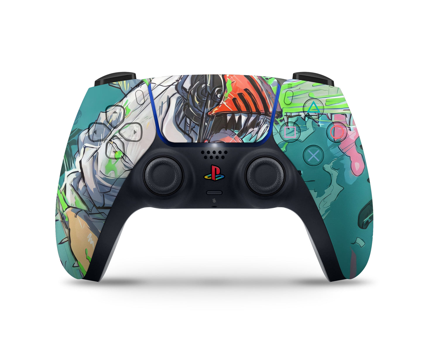 Chainsaw Man Neon Denji PS5 Controller Skin