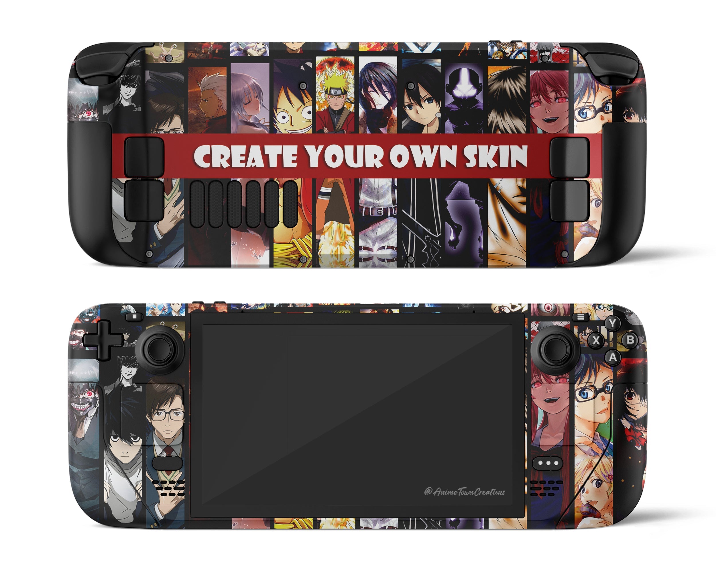 Create Your Own Steam Deck Steam Deck Skin Anime Town Creations