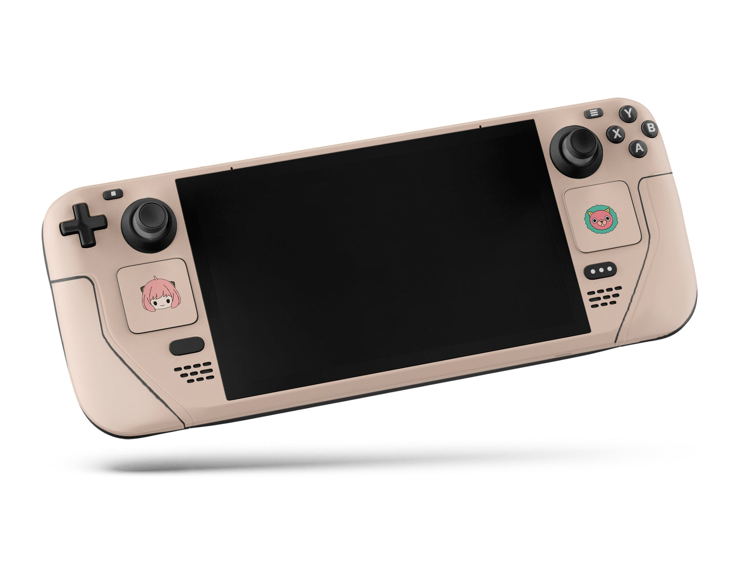 Anime Town Creations Steam Deck Spy x Family Anya Smug Face HEH Vinyl +Tempered Glass Skins - Anime Spy x Family Steam Deck Skin