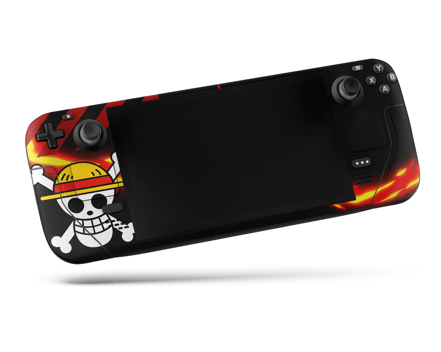 Anime Town Creations Steam Deck One Piece Luffy Vinyl +Tempered Glass Skins - Anime One Piece Steam Deck Skin